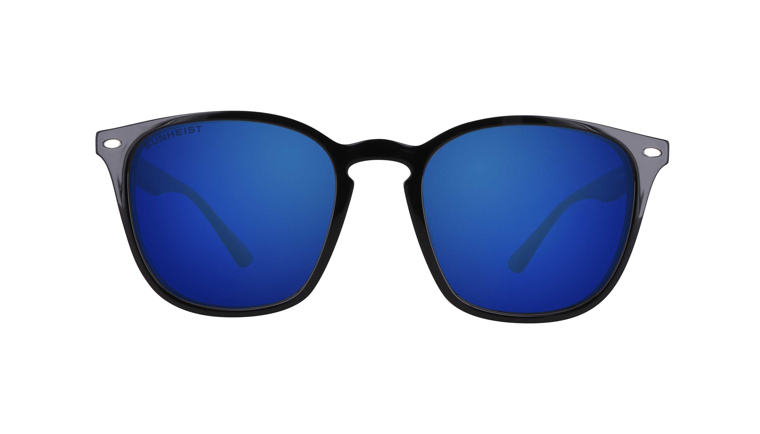 Gloss Black / Smoke with True Blue Mirror