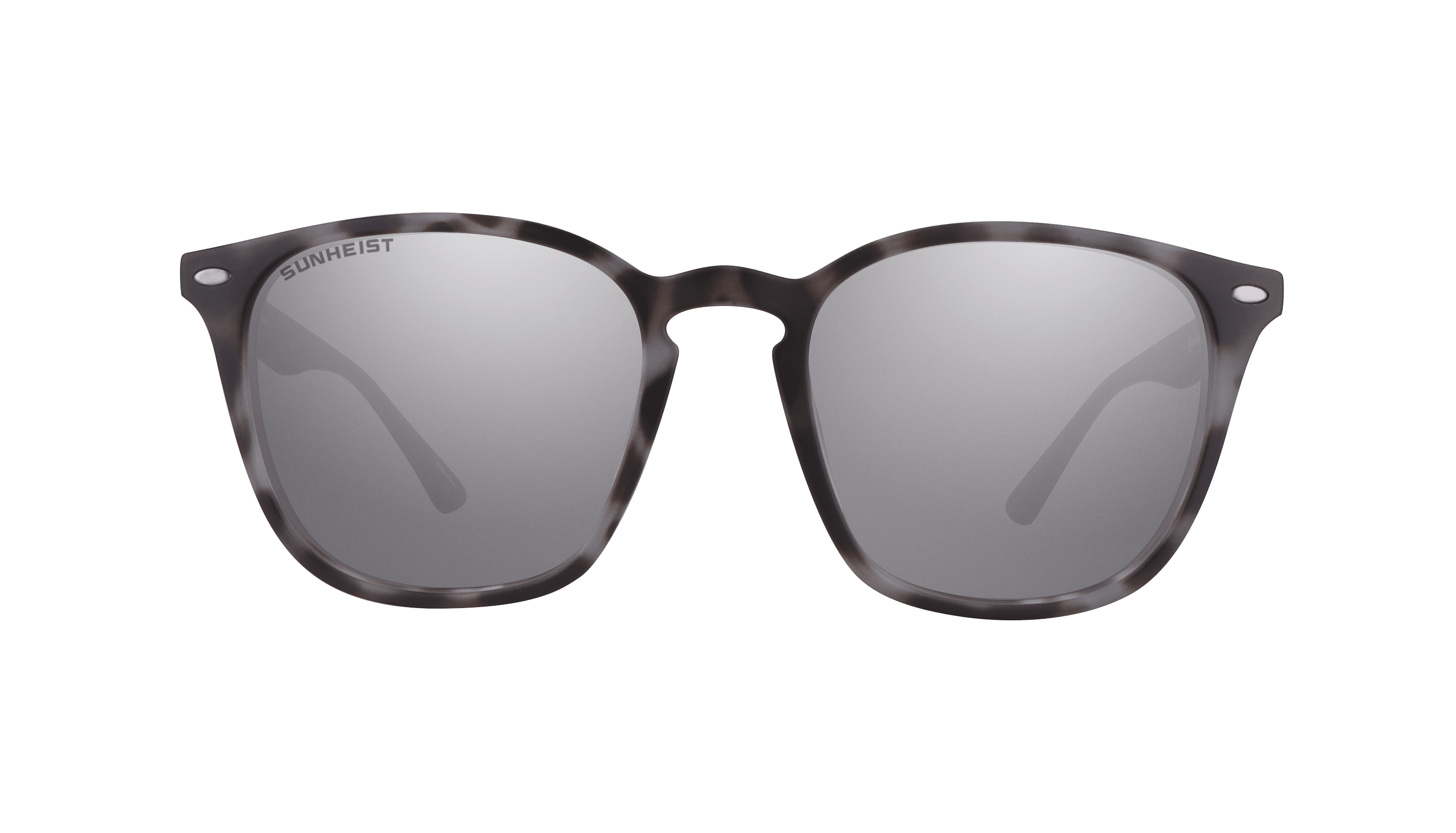 Matte Gray Tortoise / Smoke with Flash Mirror