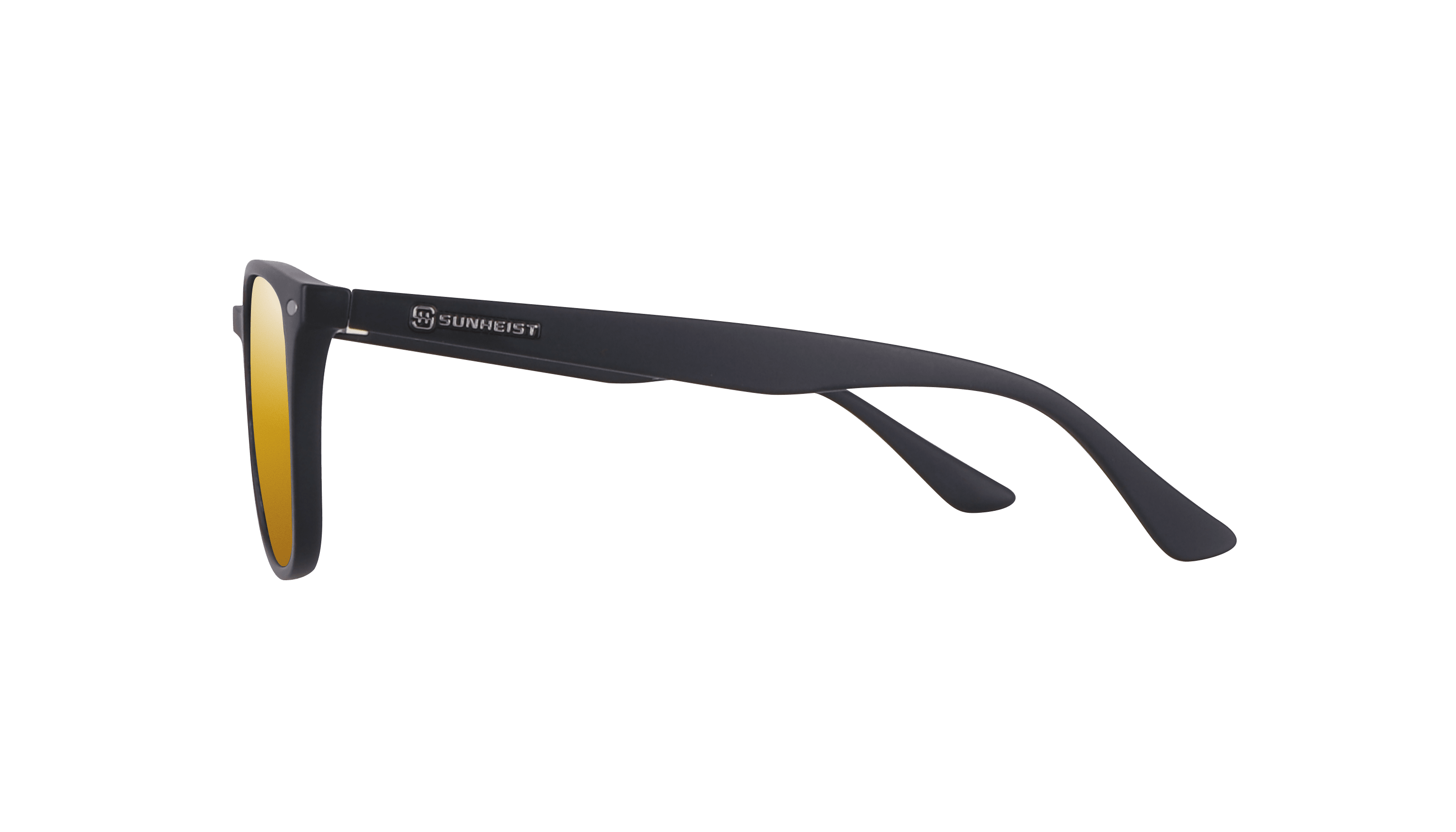 Matte Black / Brown with Gold Flash Mirror