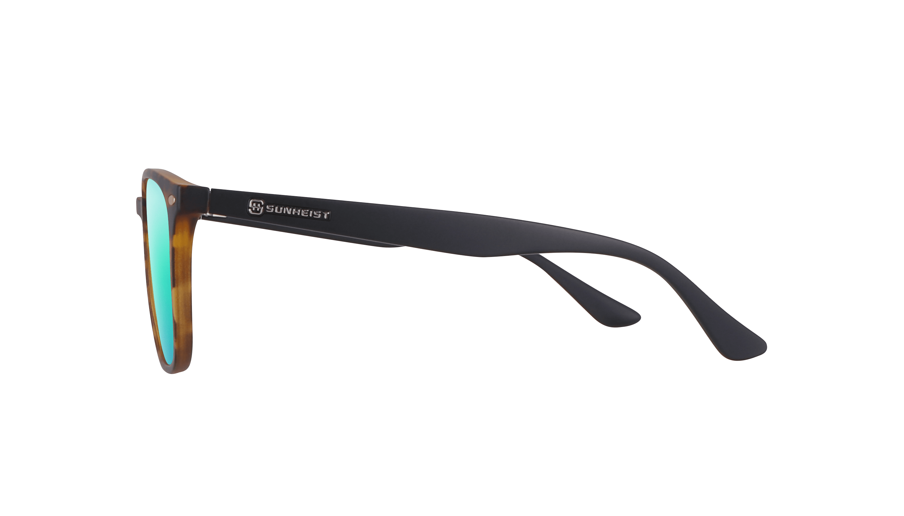 Matte Brown Tortoise / Brown with Green Mirror Polarized