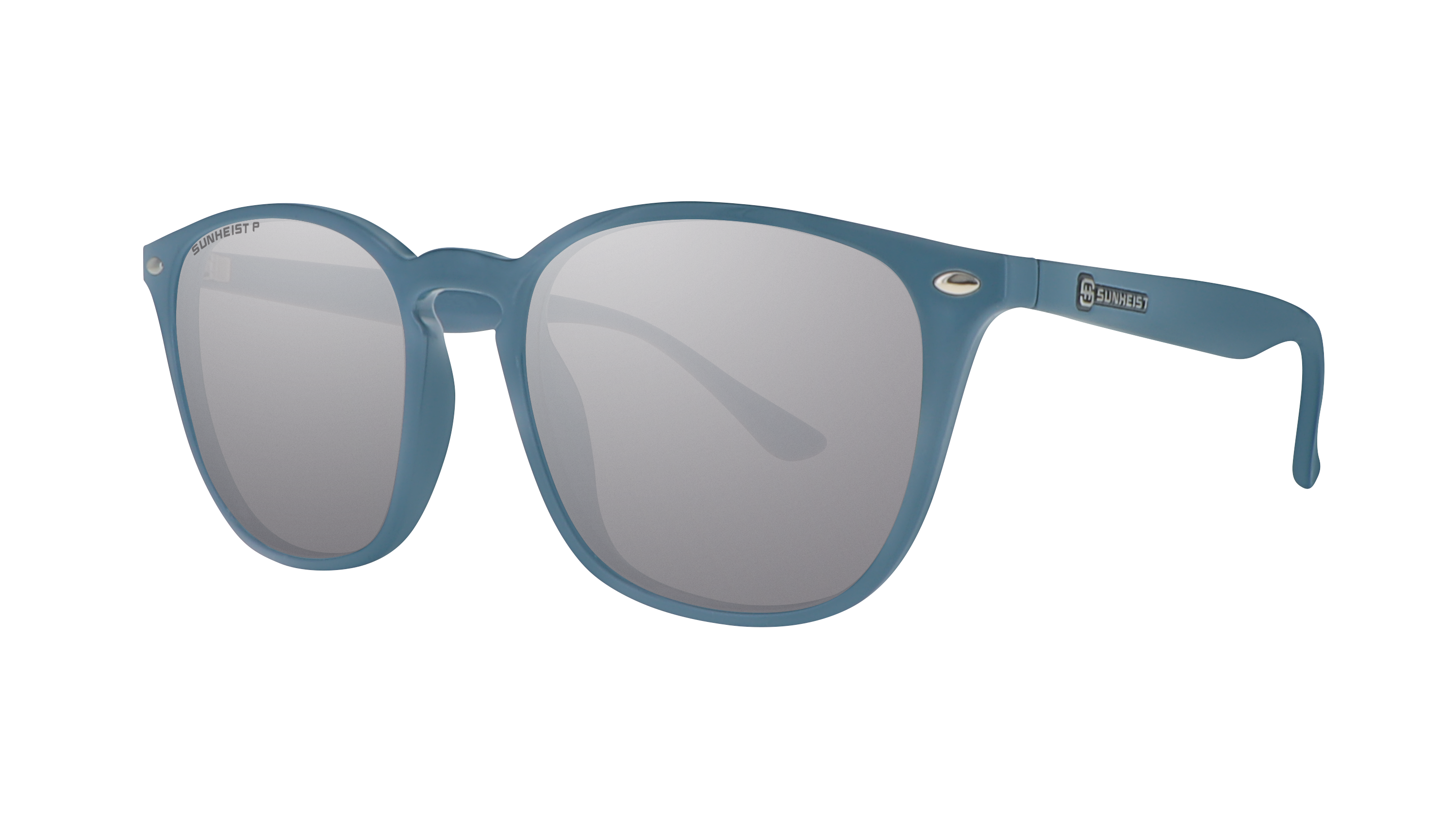 Gloss Sky Blue / Smoke Polarized