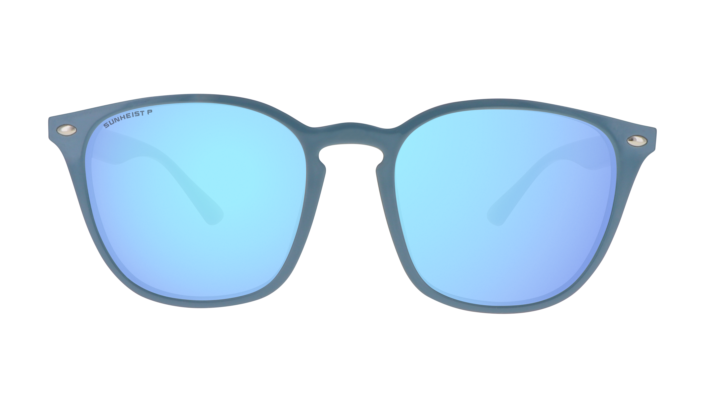 Gloss Sky Blue / Smoke with Icy Blue Mirror Polarized