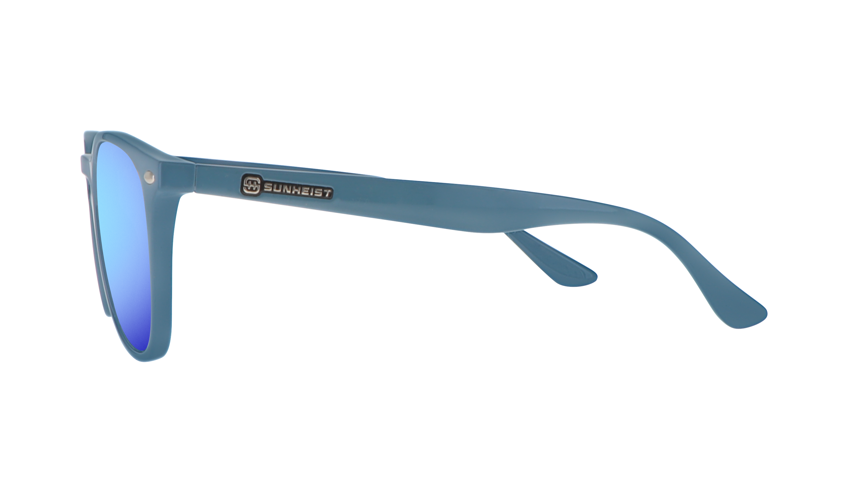 Gloss Sky Blue / Smoke with Icy Blue Mirror Polarized