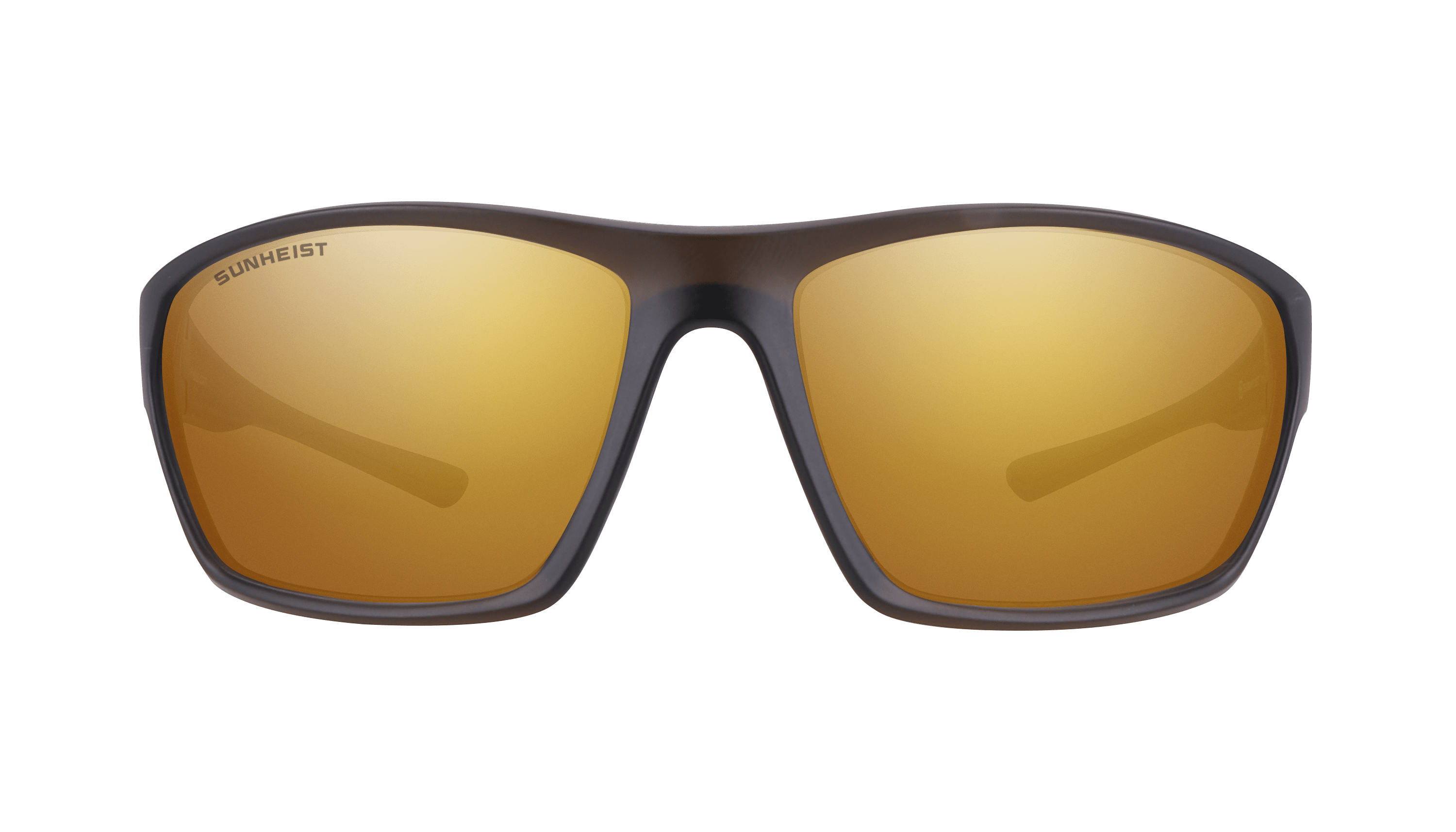 Matte Crystal Olive Green / Brown with Gold Flash Mirror Polarized