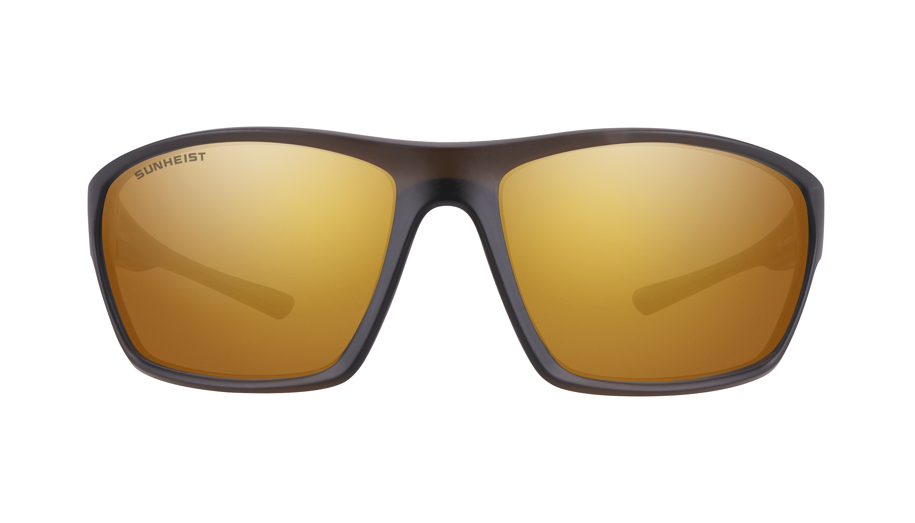 Matte Crystal Olive Green / Brown with Gold Mirror