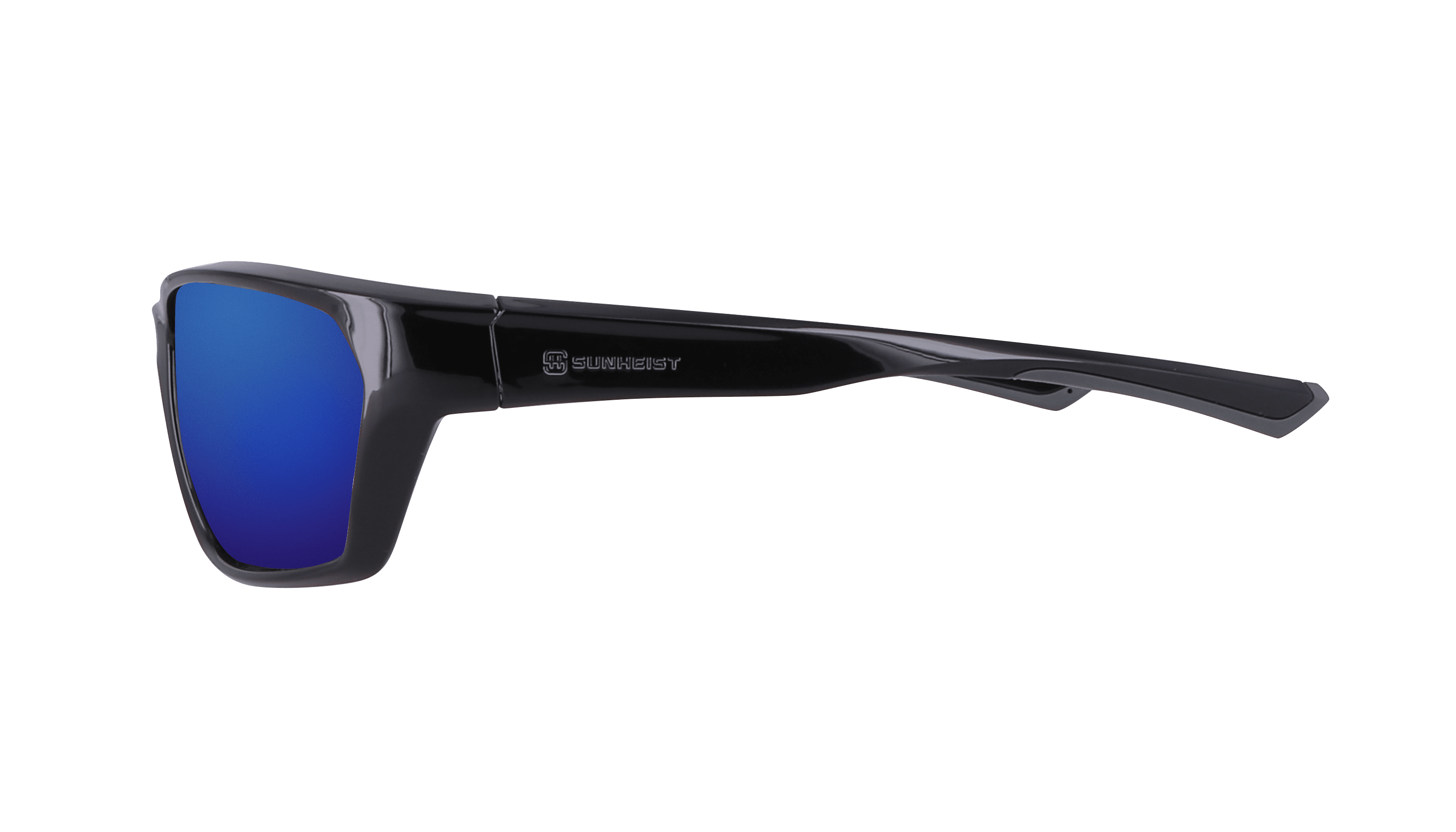 Gloss Black / Smoke with True Blue Mirror Polarized