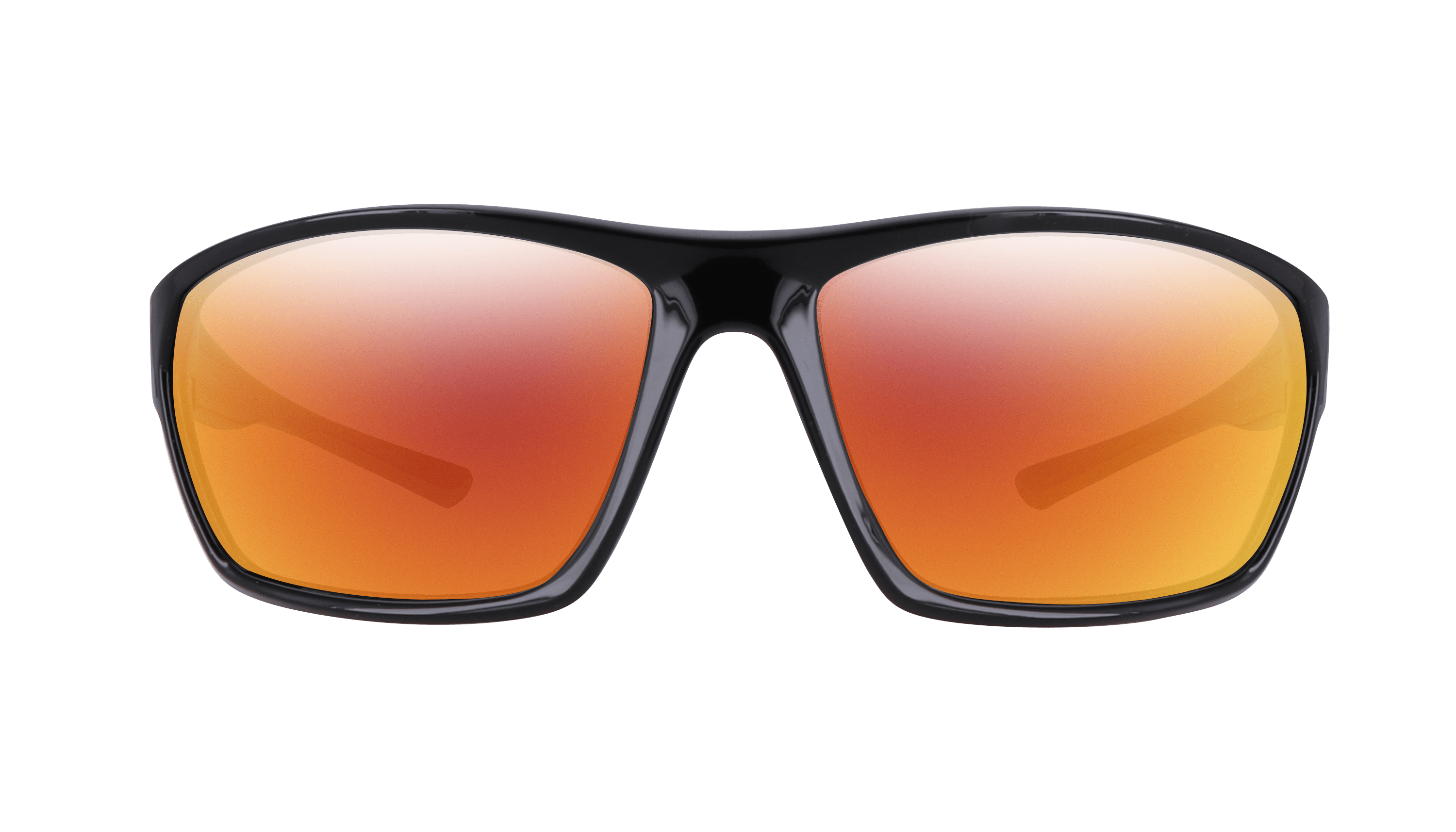 Gloss Black / Smoke with Red Mirror