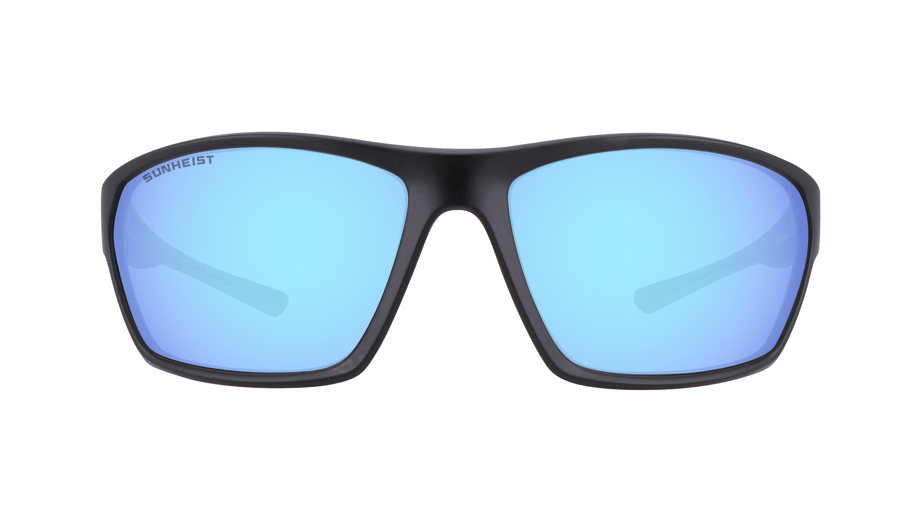 Matte Black / Smoke with Icy Blue Mirror Polarized
