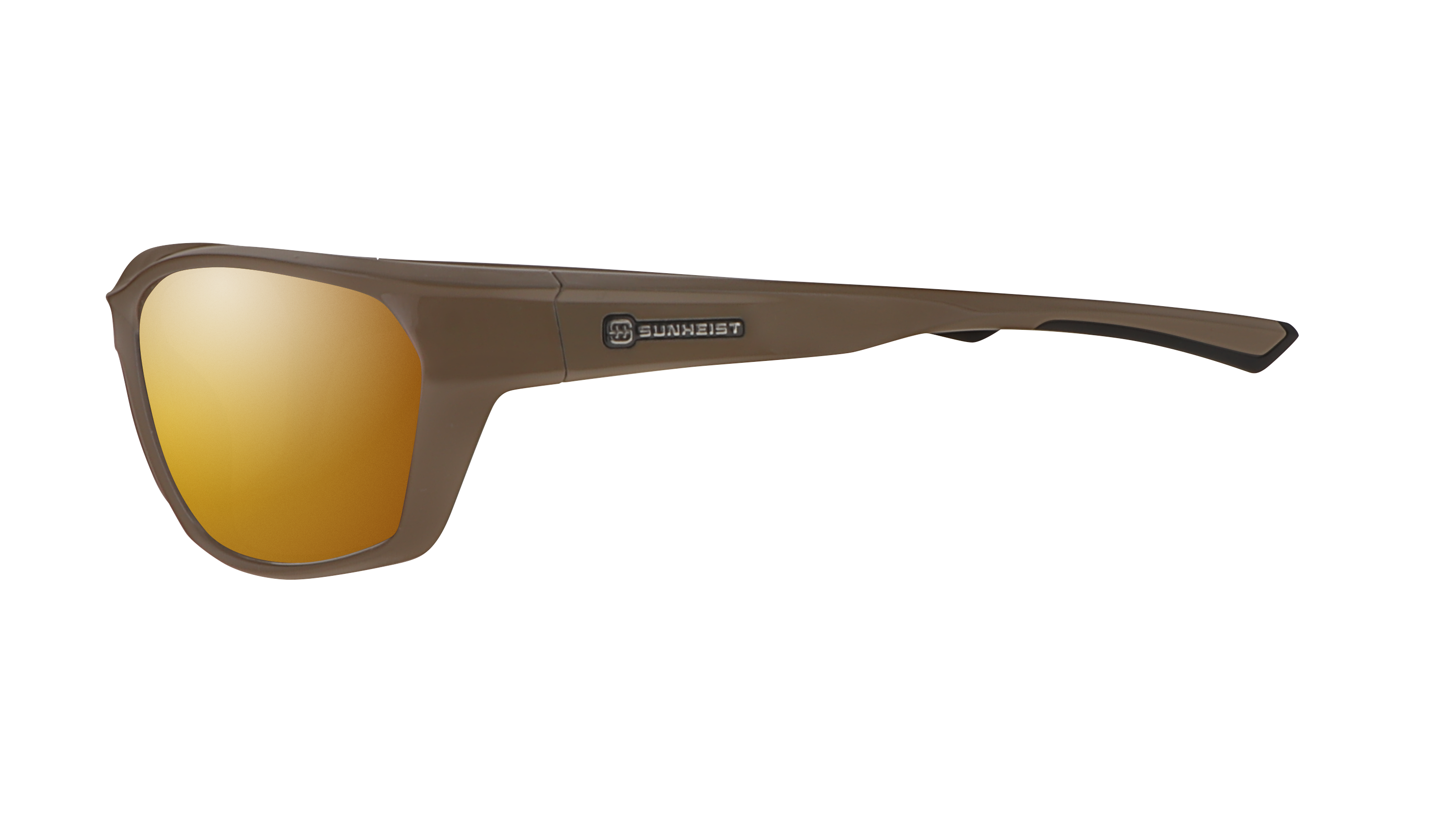 Gloss Nylon Brown / Brown with Gold Full Mirror Polarized