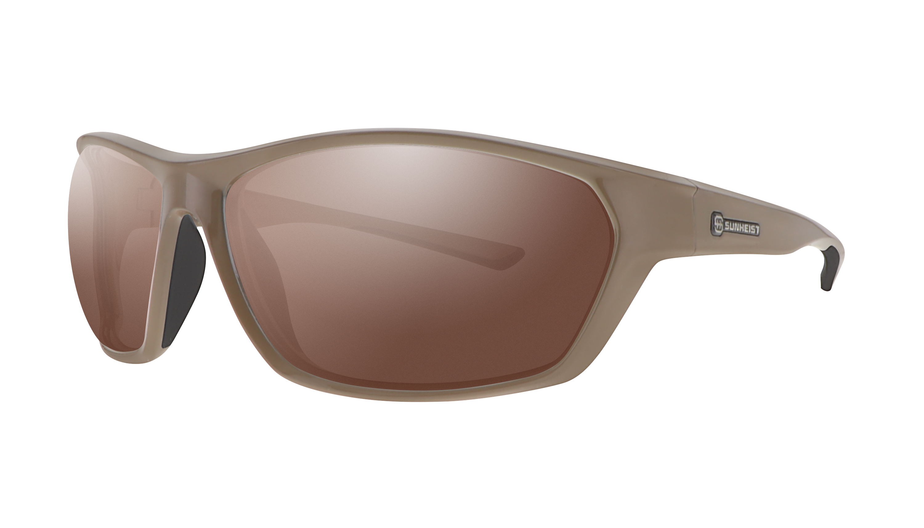 Gloss Nylon Brown / Brown with Full Mirror