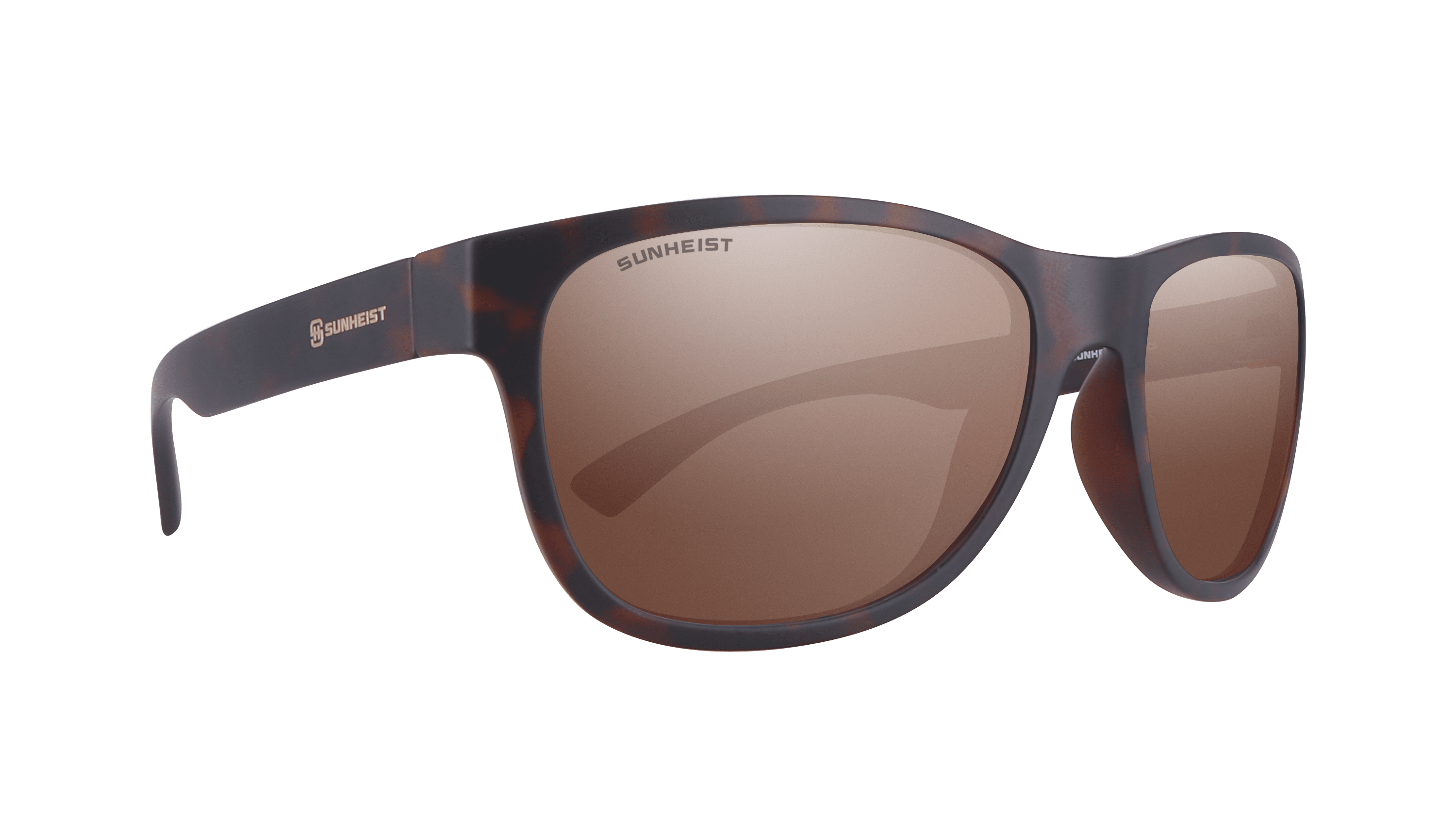 Matte Brown Tortoise / Brown with Light Mirror