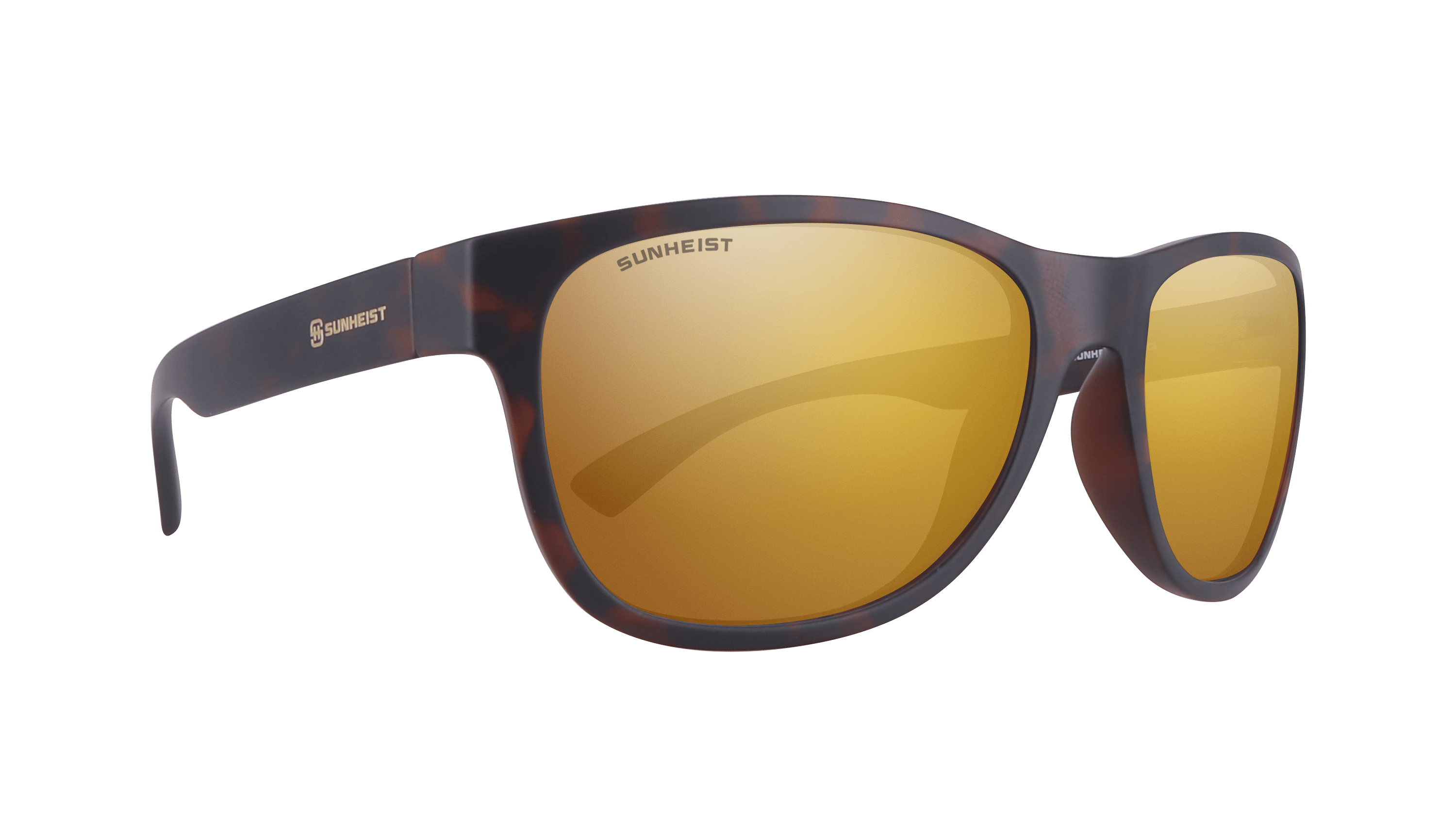 Matte Brown Tortoise / Brown with Gold Mirror