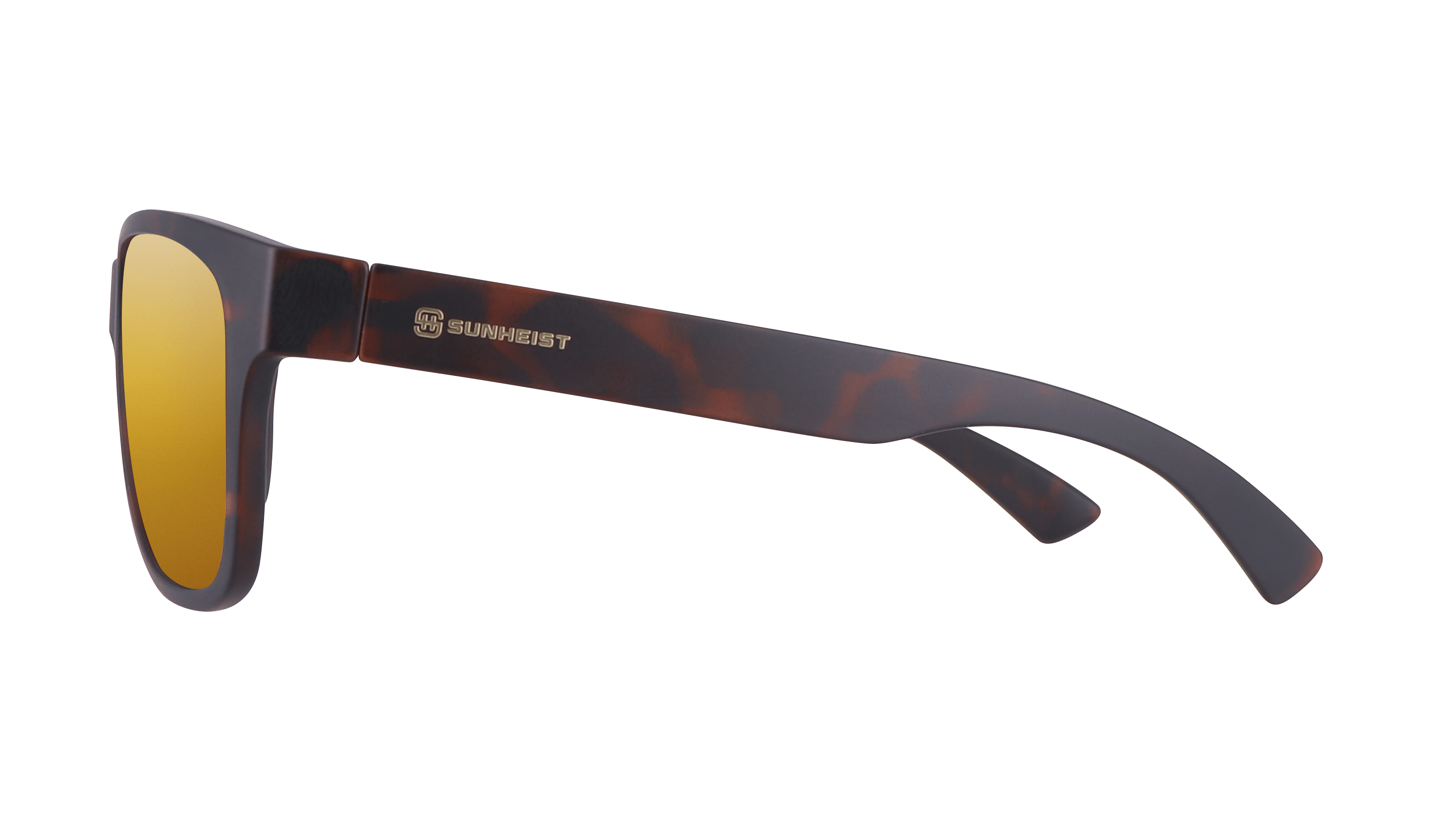 Matte Brown Tortoise / Brown with Gold Mirror