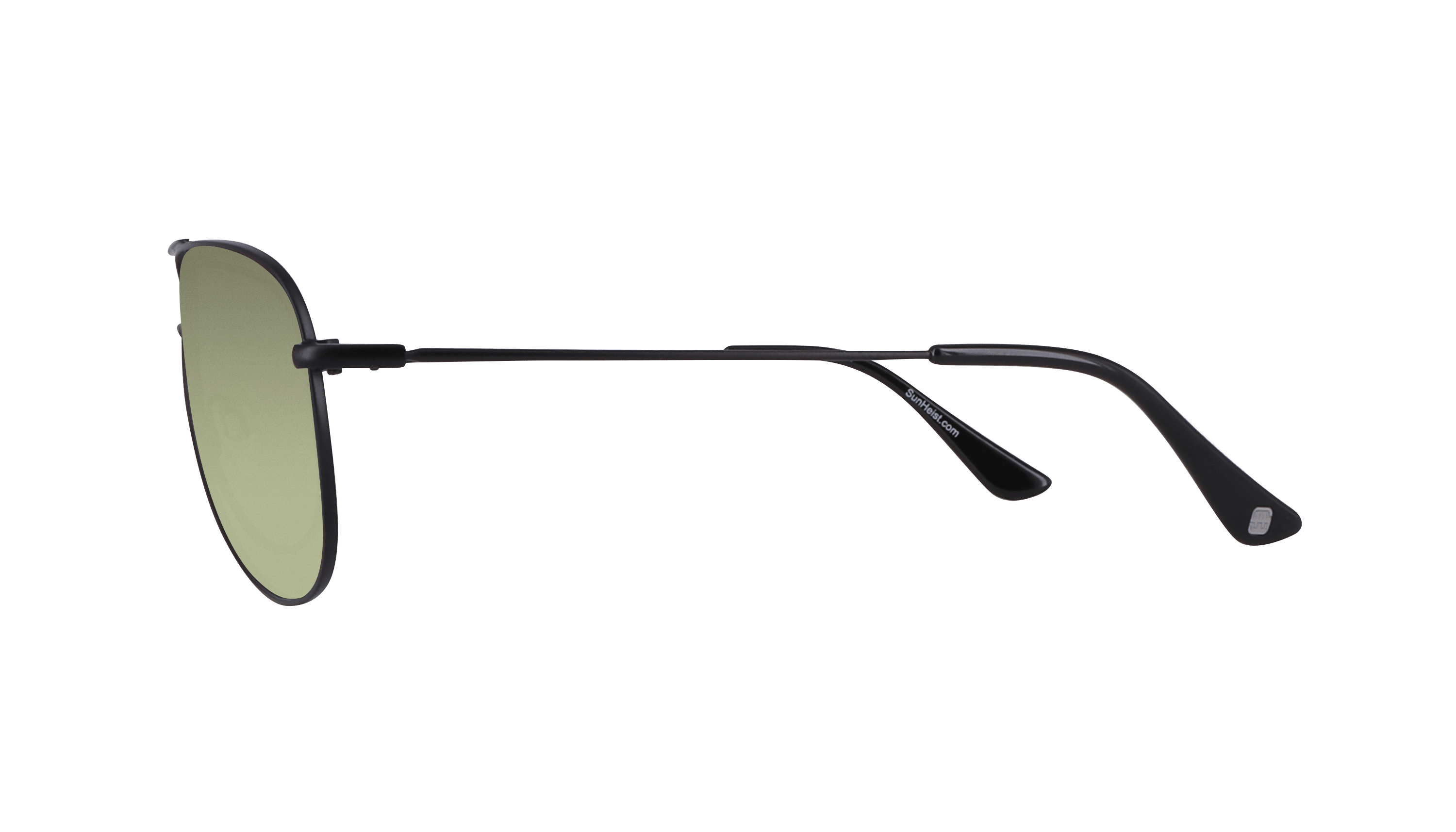 Matte Black / Gradient Green with Light Mirror