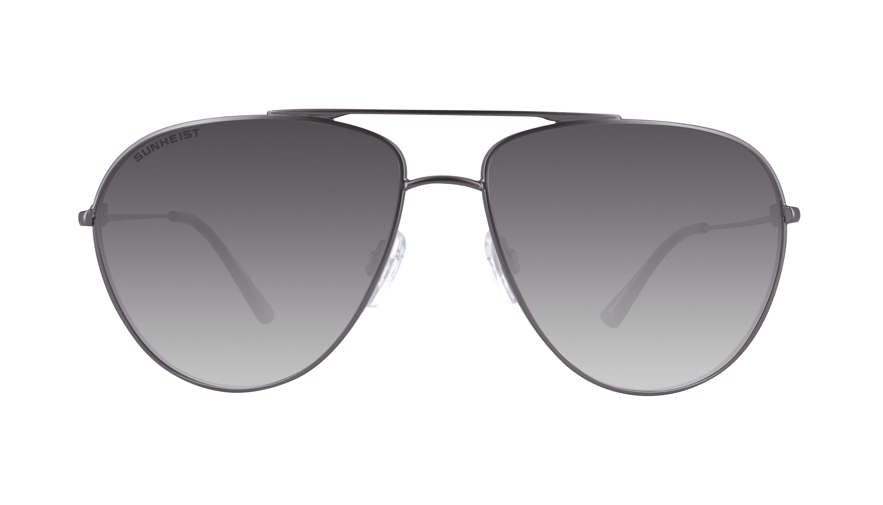 Matte Silver / Smoke Gradient with Light Mirror