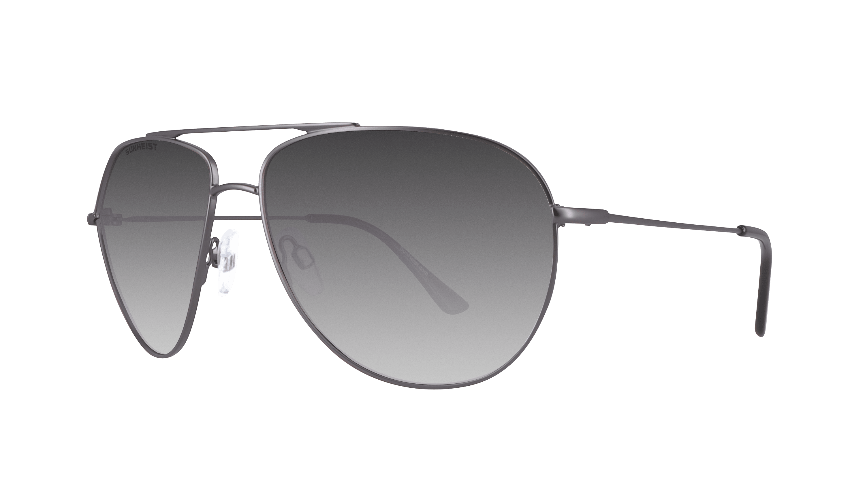 Matte Silver / Smoke Gradient with Light Mirror