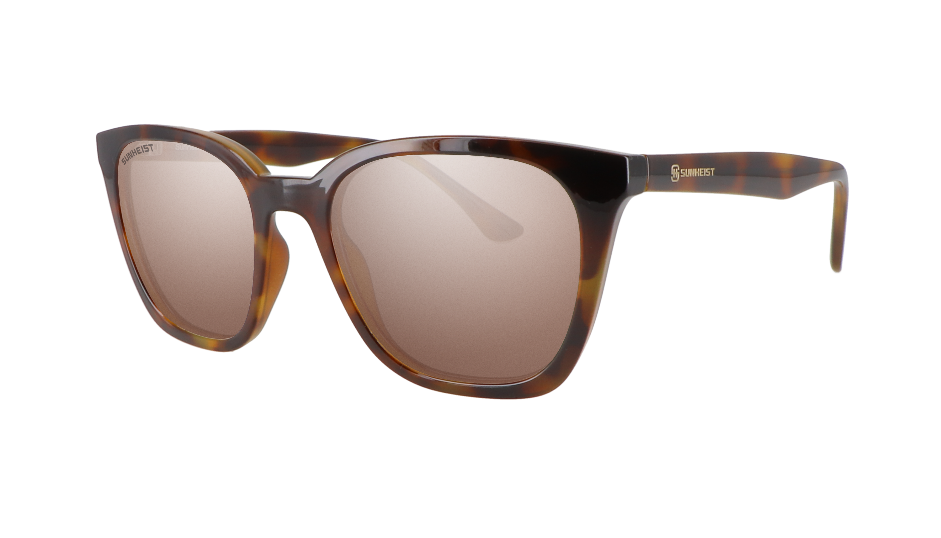 Gloss Jelly Brown Tortoise / Brown Gradient with Light Mirror