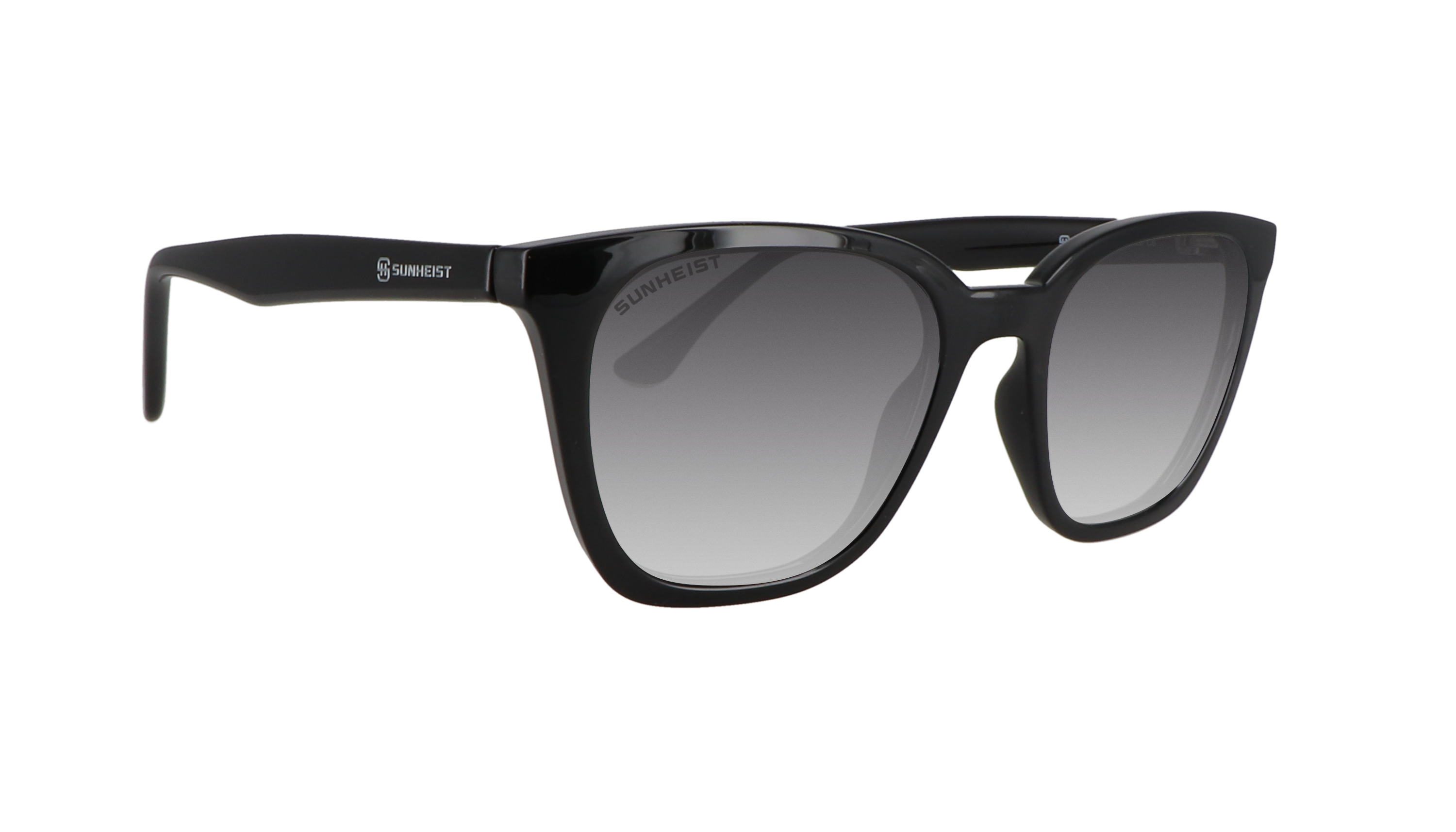 Gloss Black / Smoke Gradient with Light Mirror