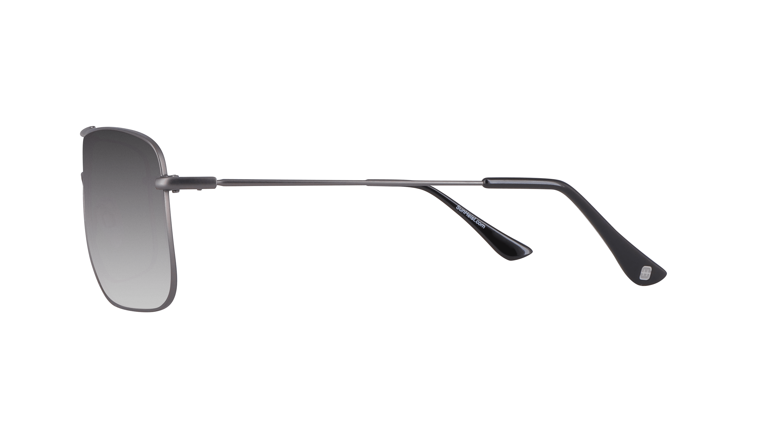 Matte Dark Gun / Smoke Gradient with Light Mirror