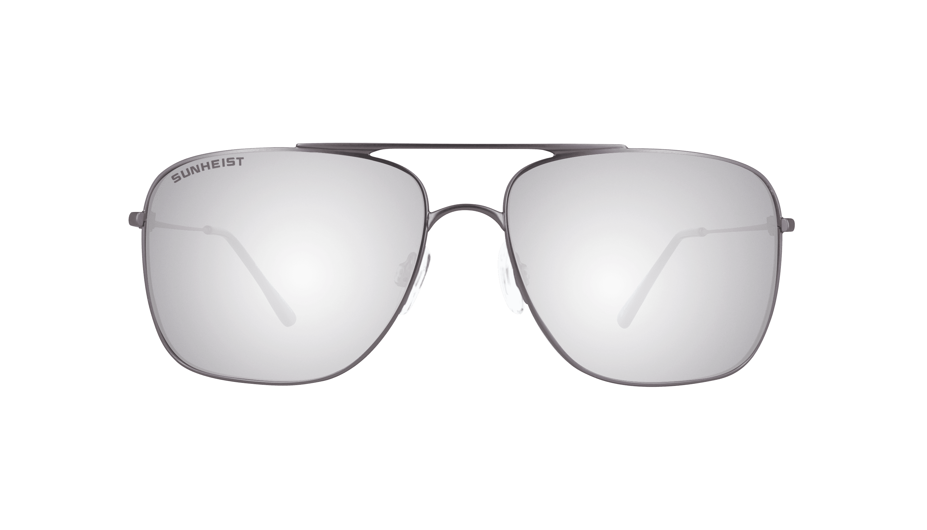 Matte Dark Gun / Smoke with Full Mirror