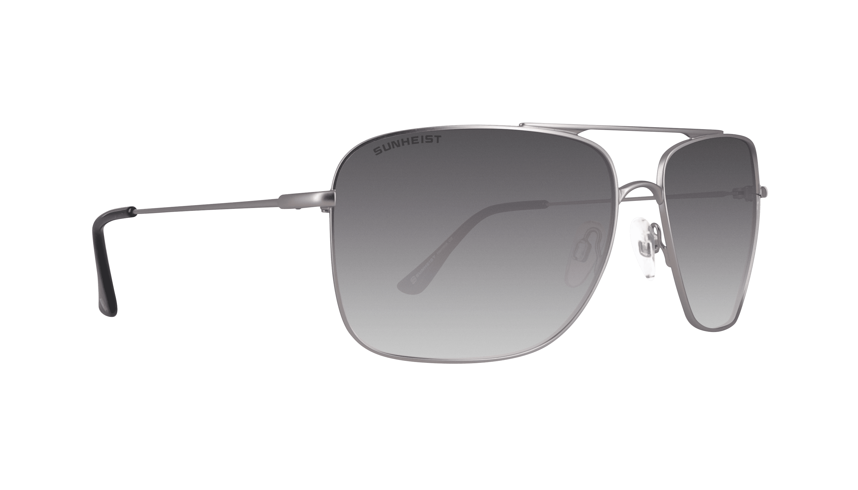 Silver / Smoke Gradient with Light Mirror