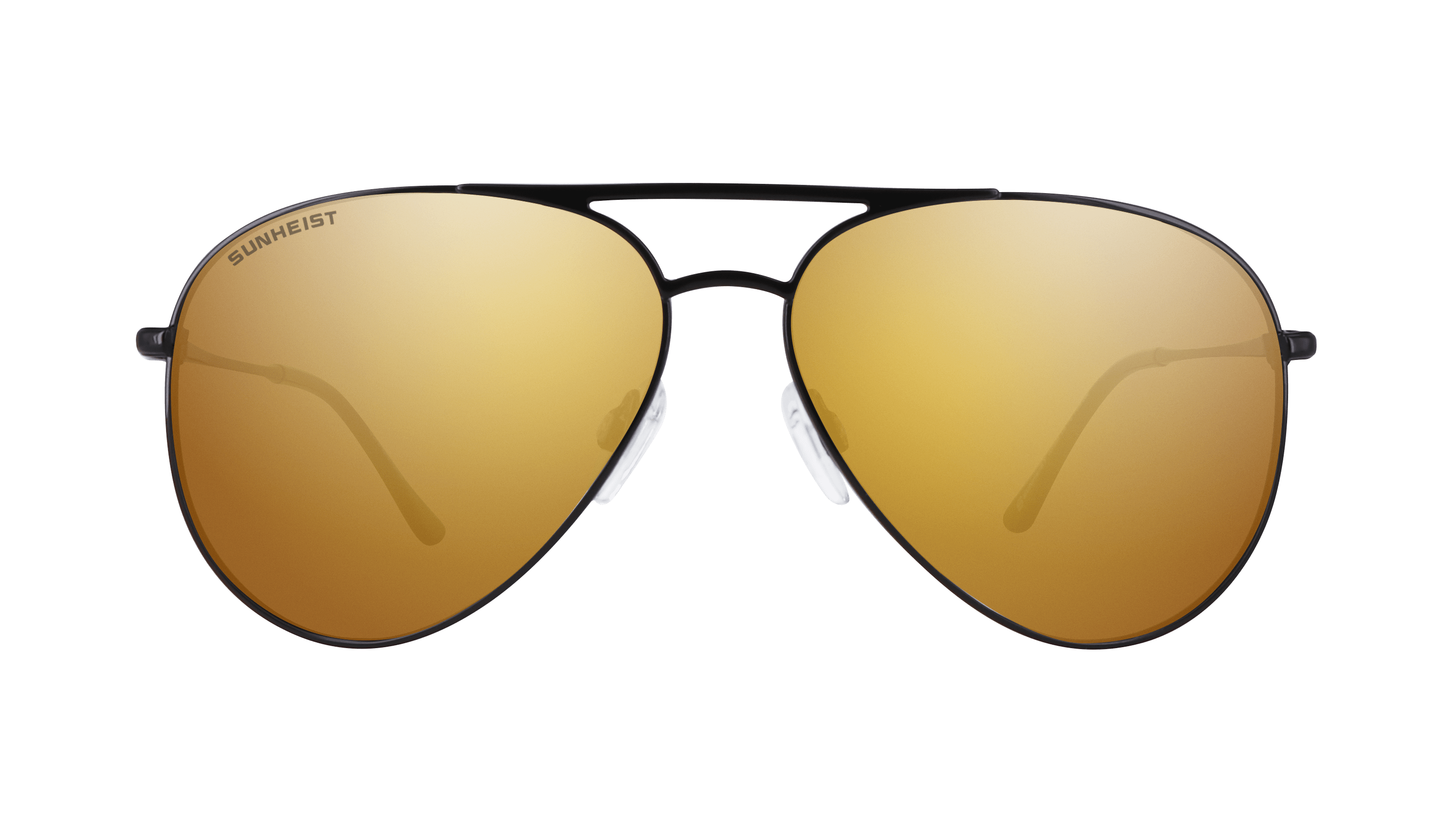 Gloss Black / Brown with Gold Mirror