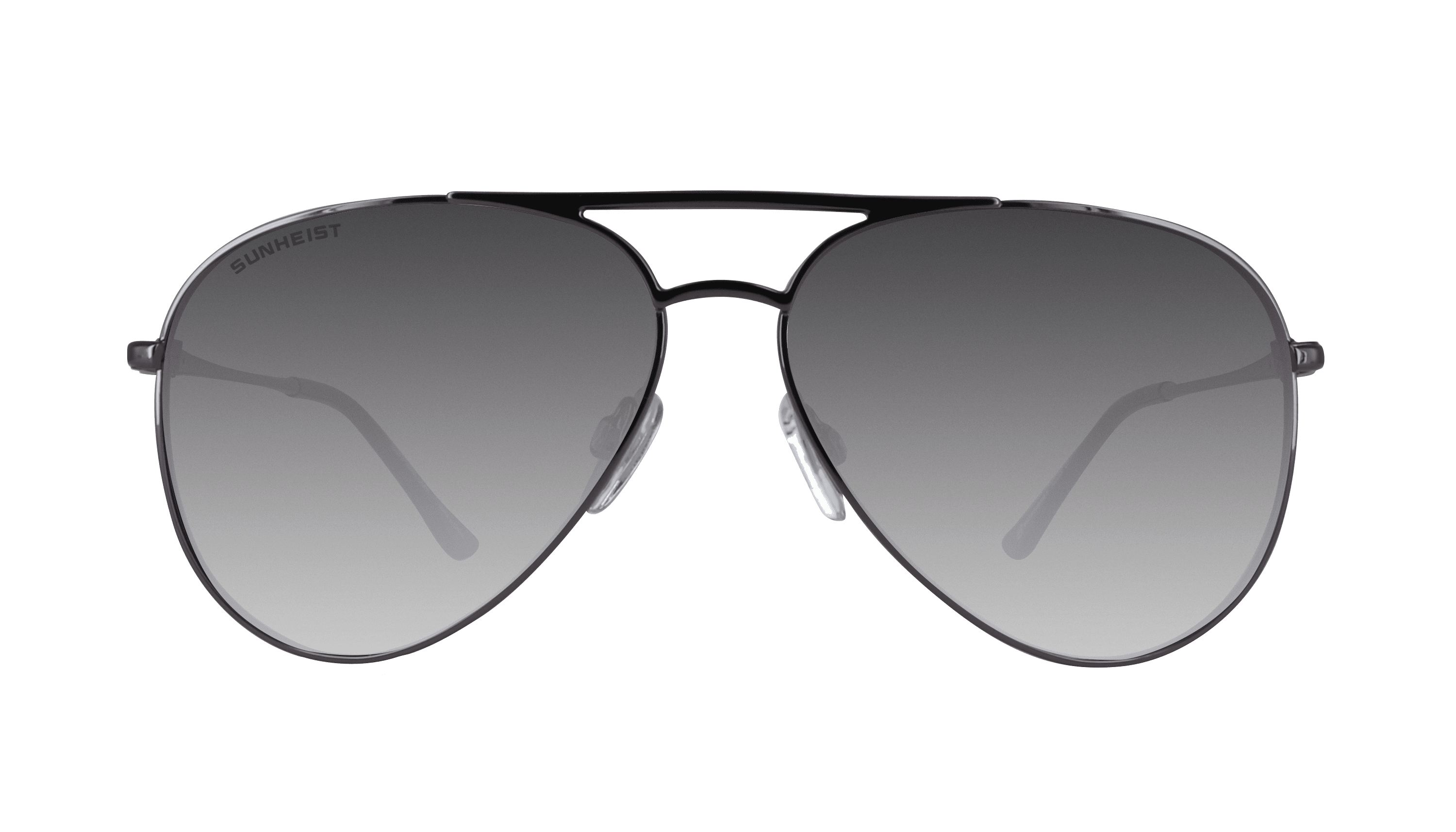 Gloss Dark Gun / Smoke Gradient with Light Mirror