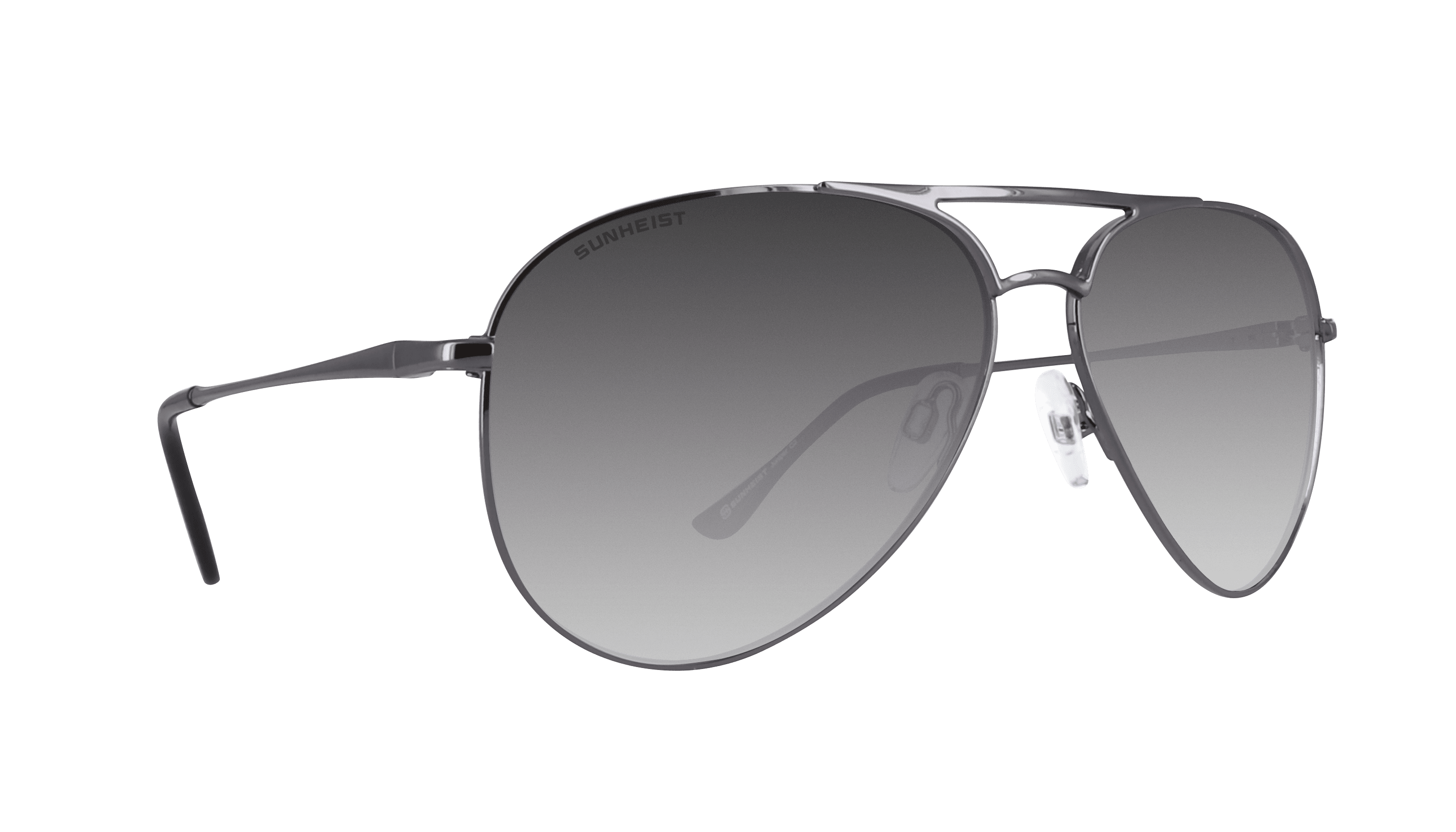 Gloss Dark Gun / Smoke Gradient with Light Mirror