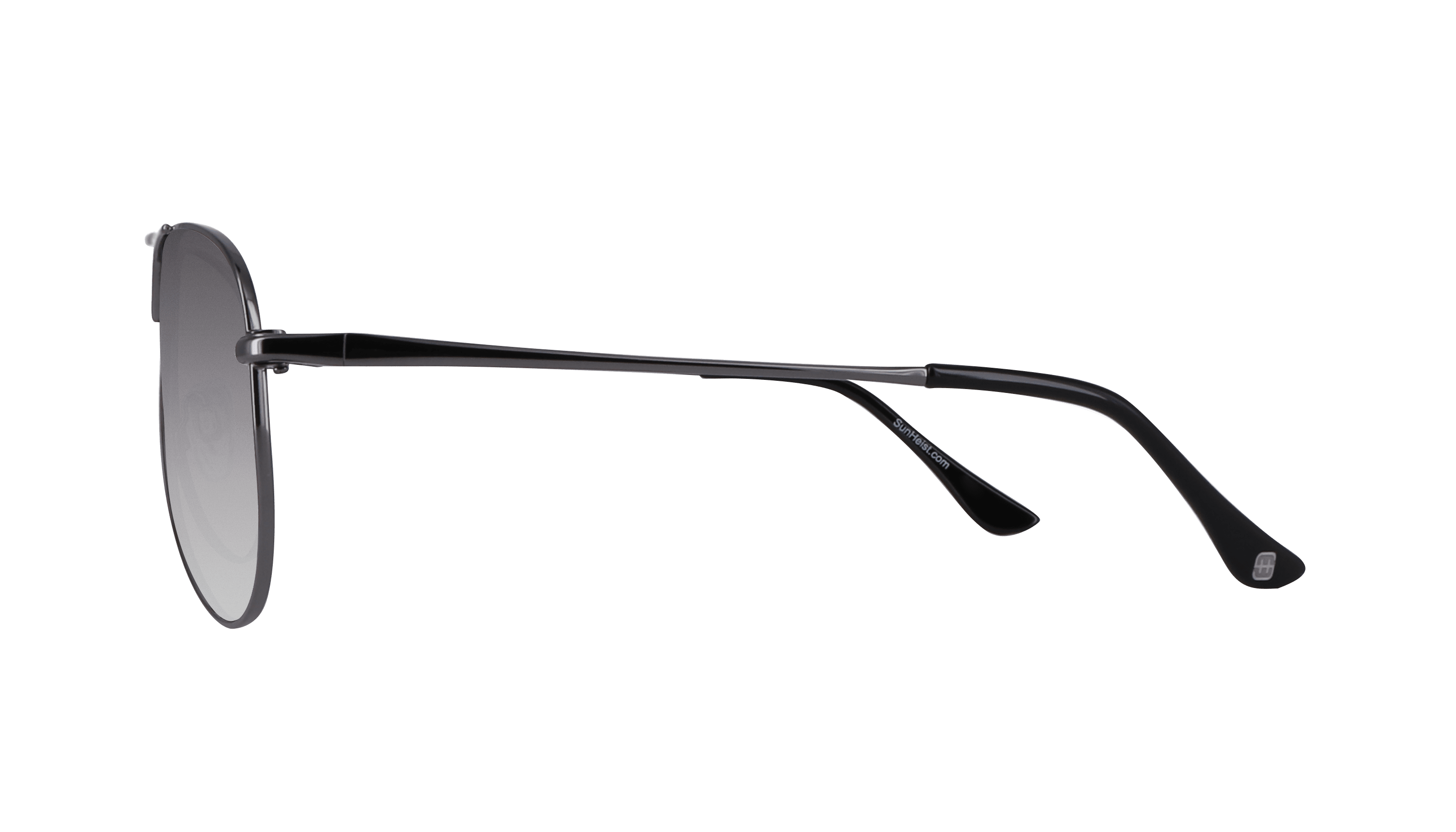 Gloss Dark Gun / Smoke Gradient with Light Mirror