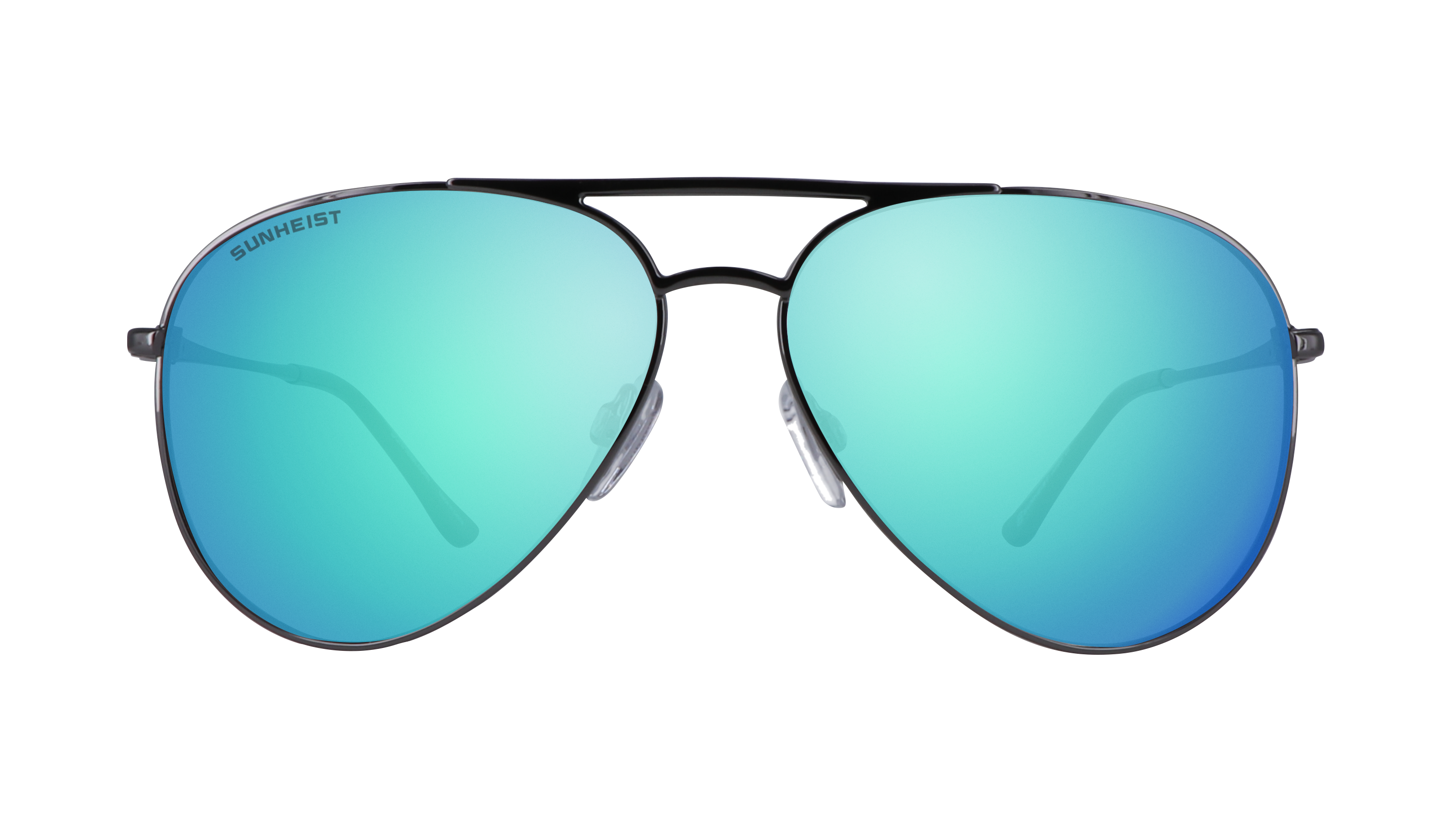 Gloss Dark Gun / Green with Green Mirror