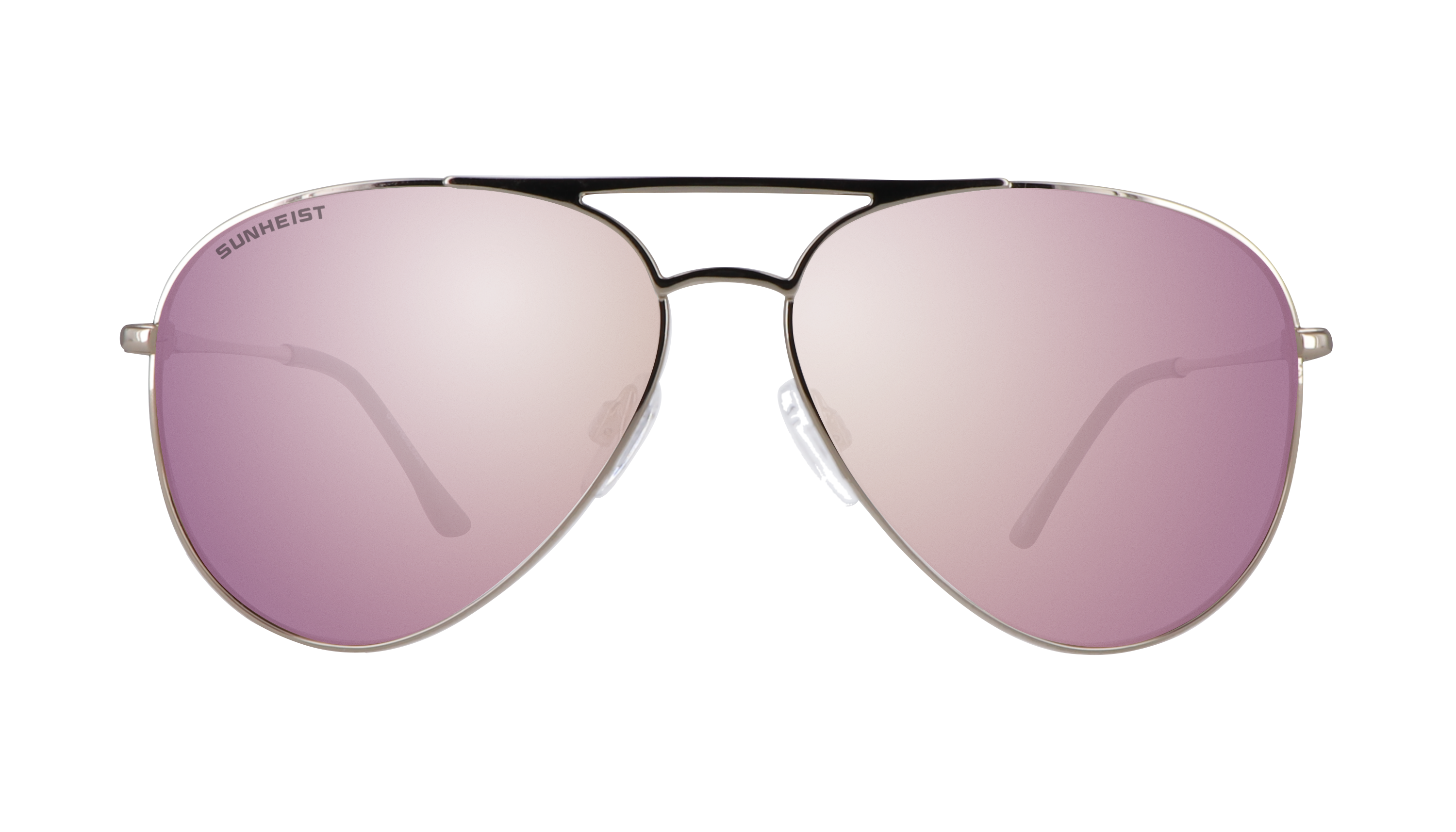 Gloss Light Gold / Smoke with Rose Gold Mirror