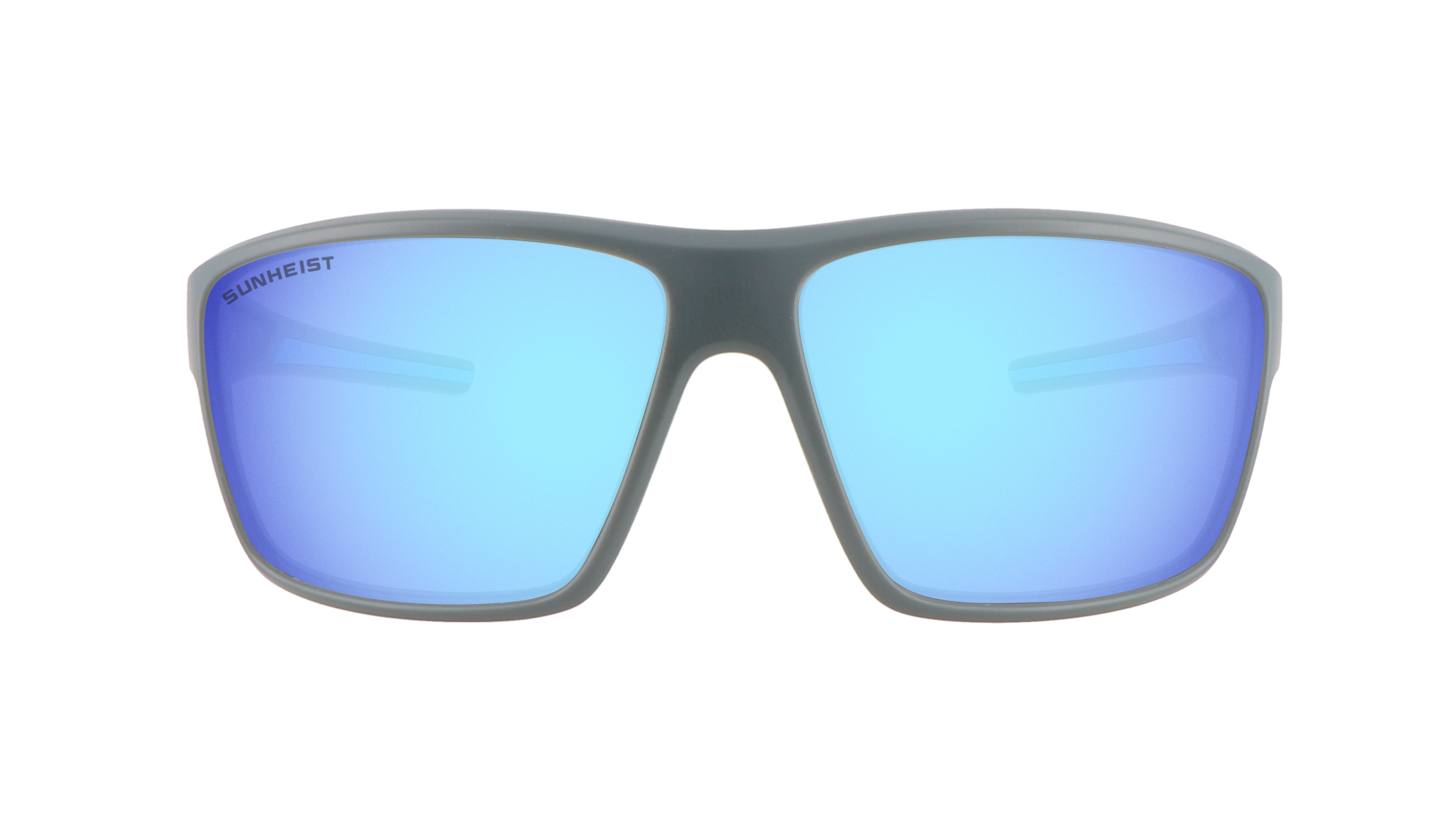 Matte Gray / Smoke with Icy Blue Mirror Polarized