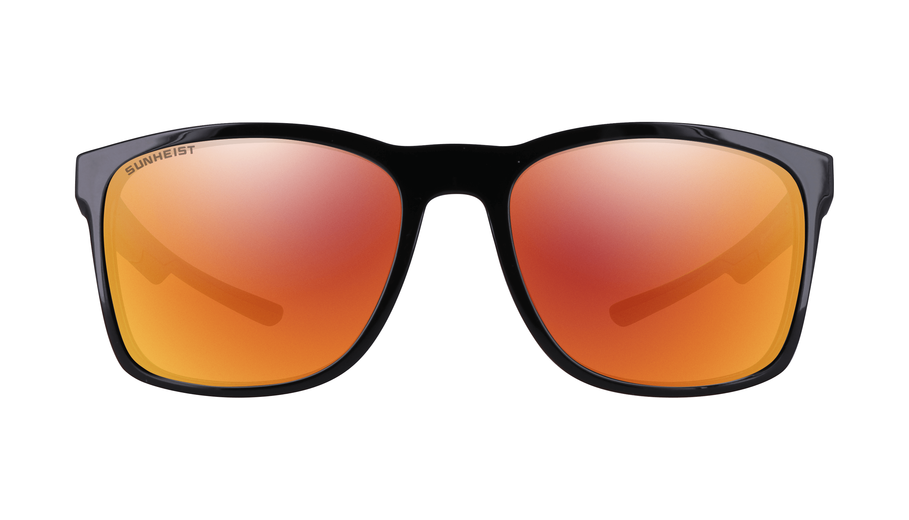 Gloss Black / Smoke with Red Mirror