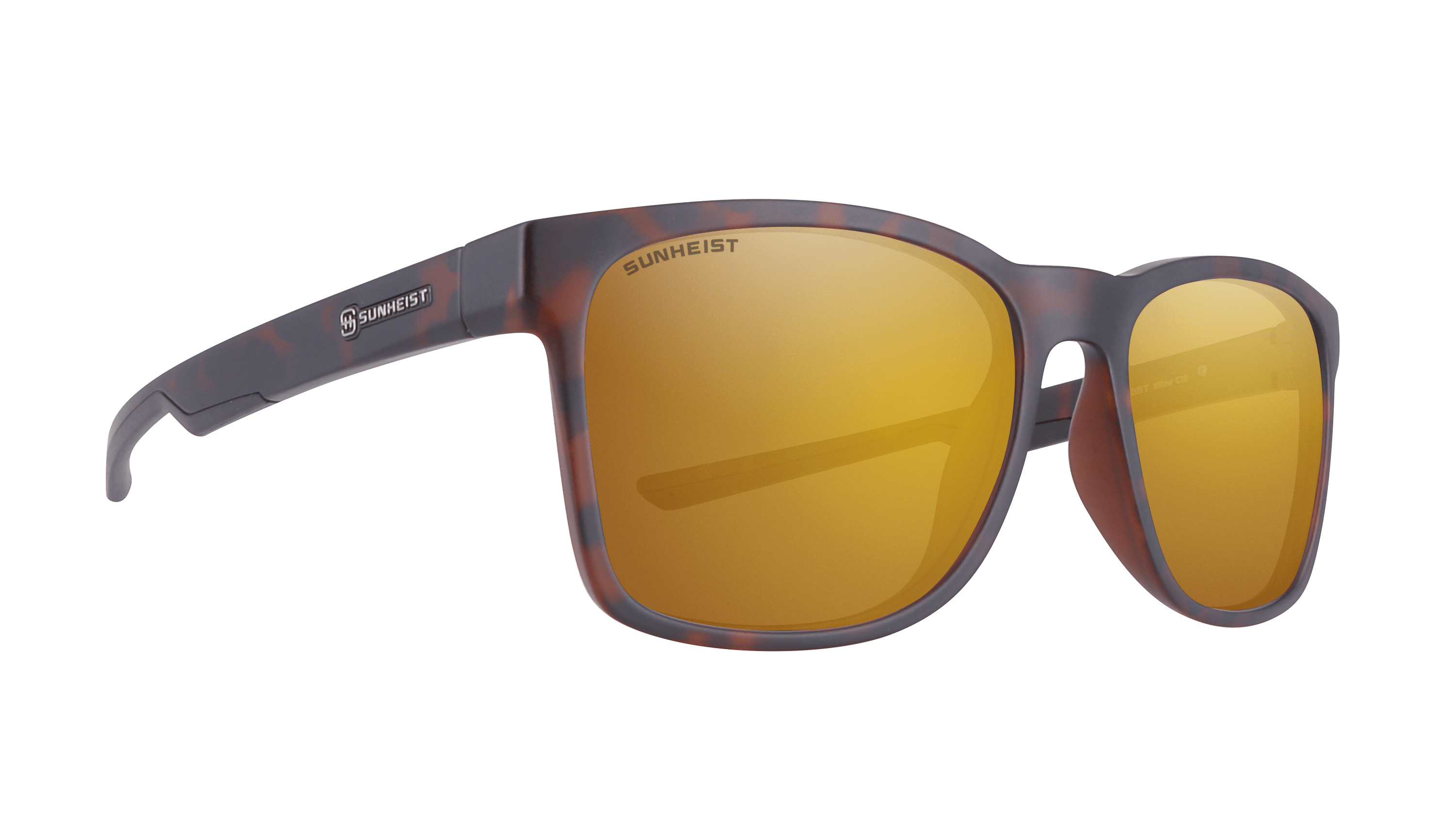 Matte Brown Tortoise / Brown with Gold Mirror