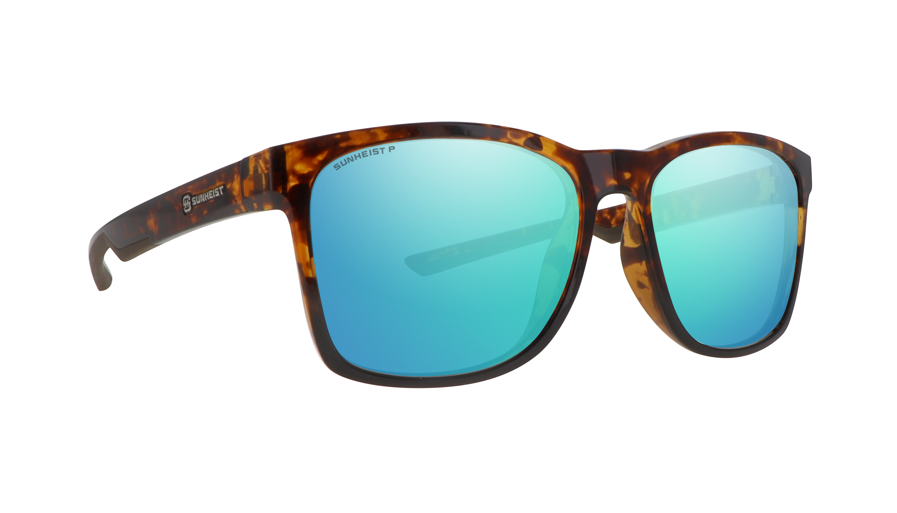 Gloss Brown Tortoise / Brown with Green Mirror Polarized