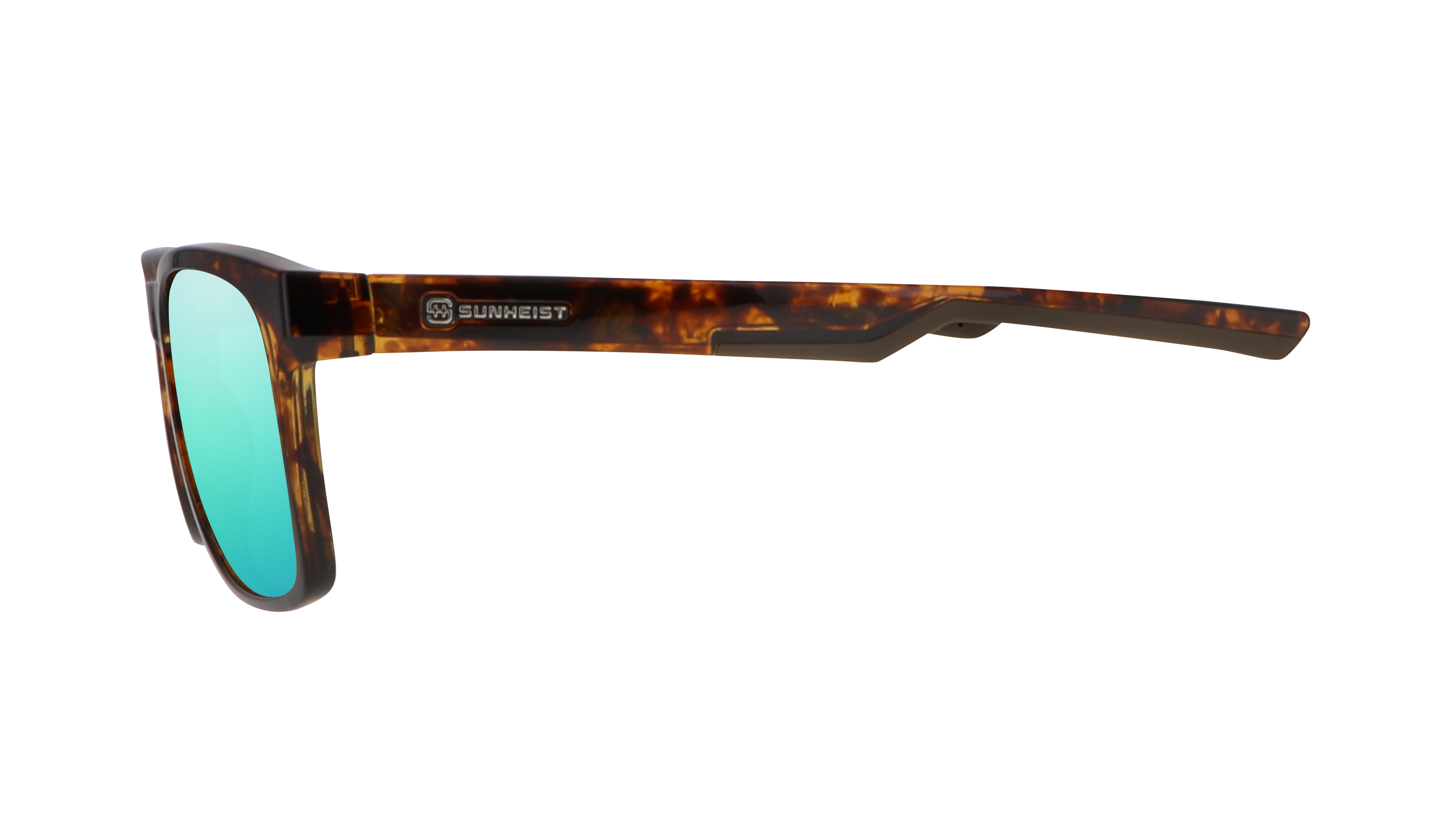 Gloss Brown Tortoise / Brown with Green Mirror Polarized