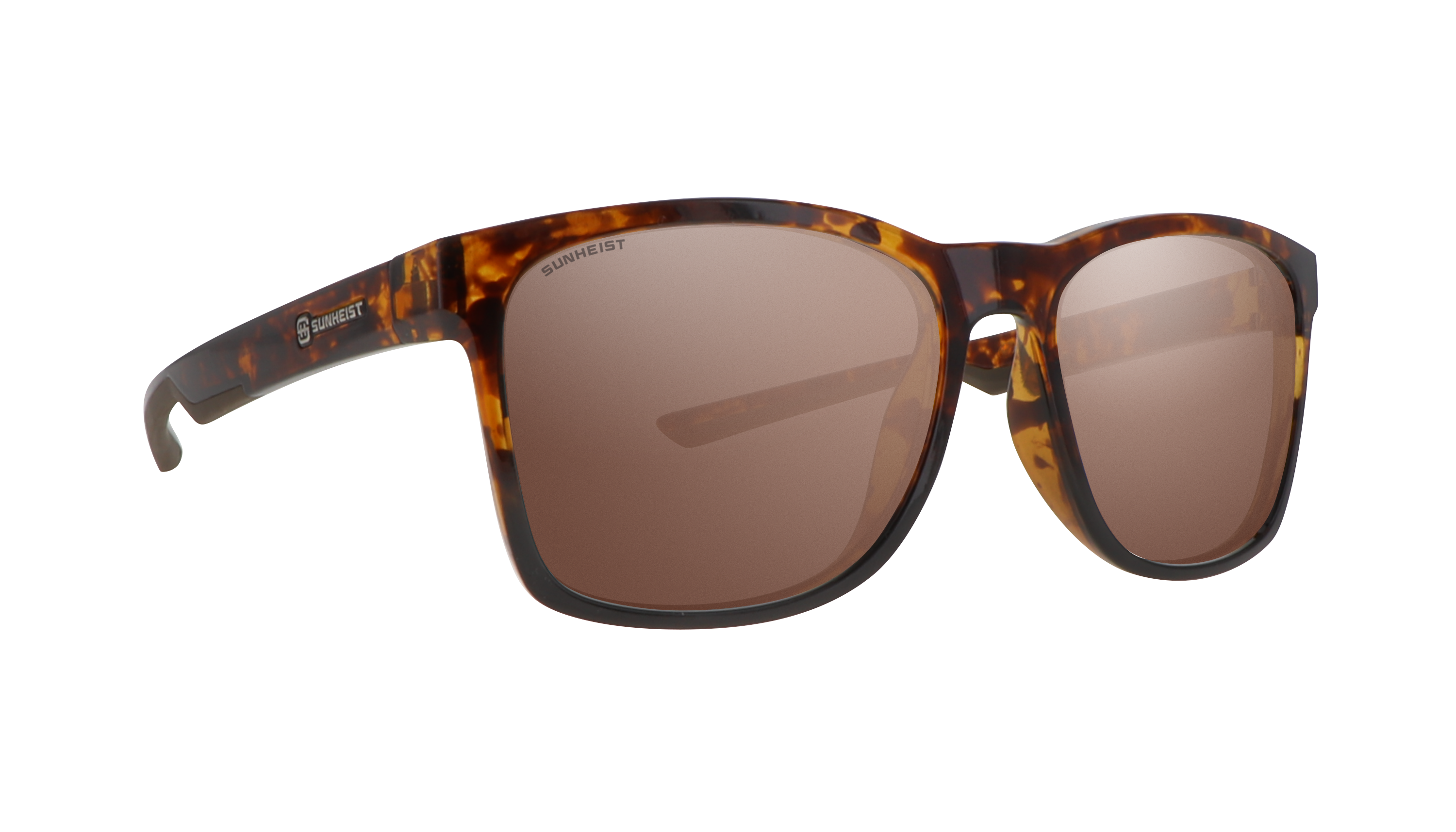 Gloss Brown Tortoise / Brown with Full Mirror