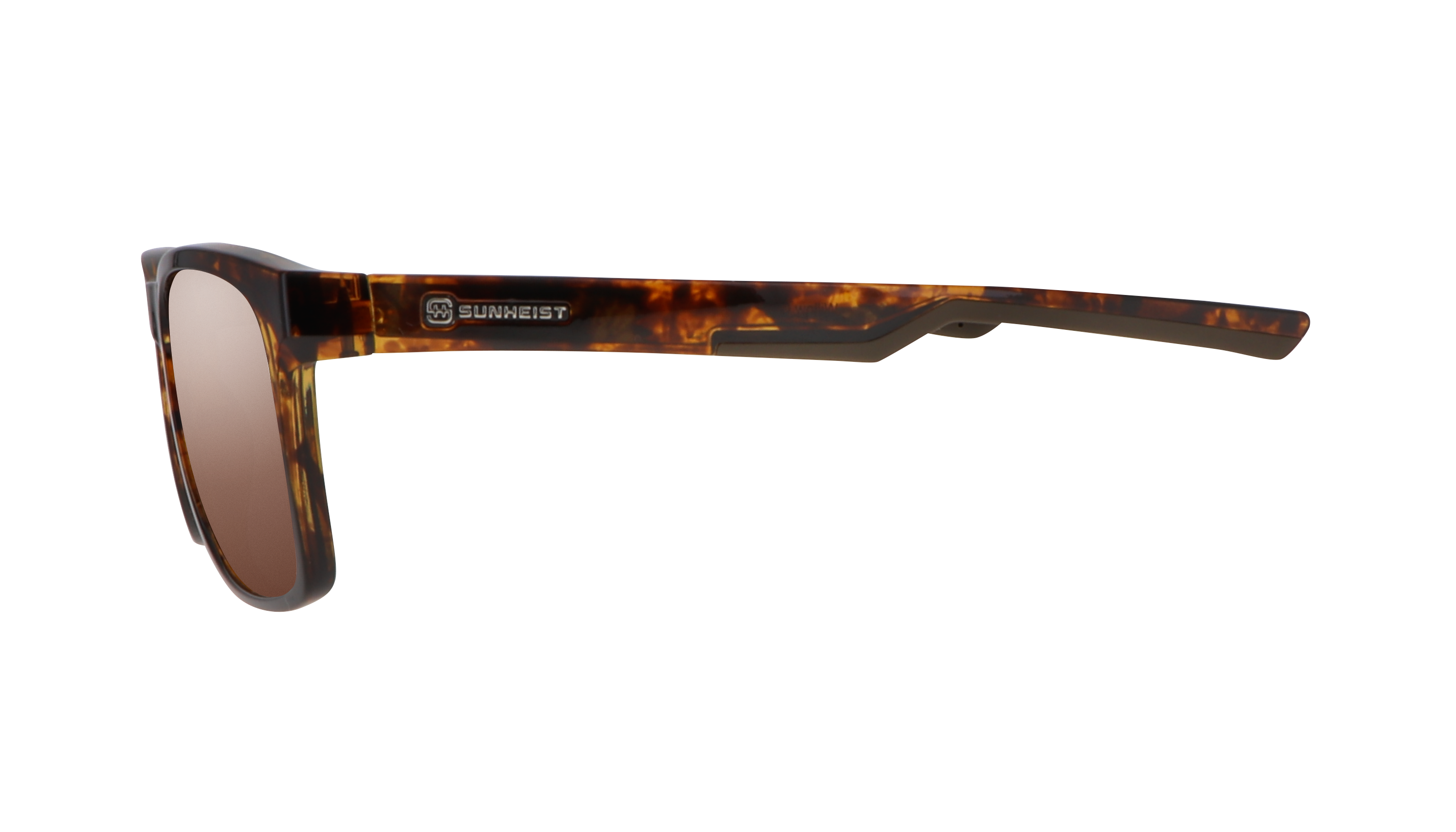 Gloss Brown Tortoise / Brown with Full Mirror