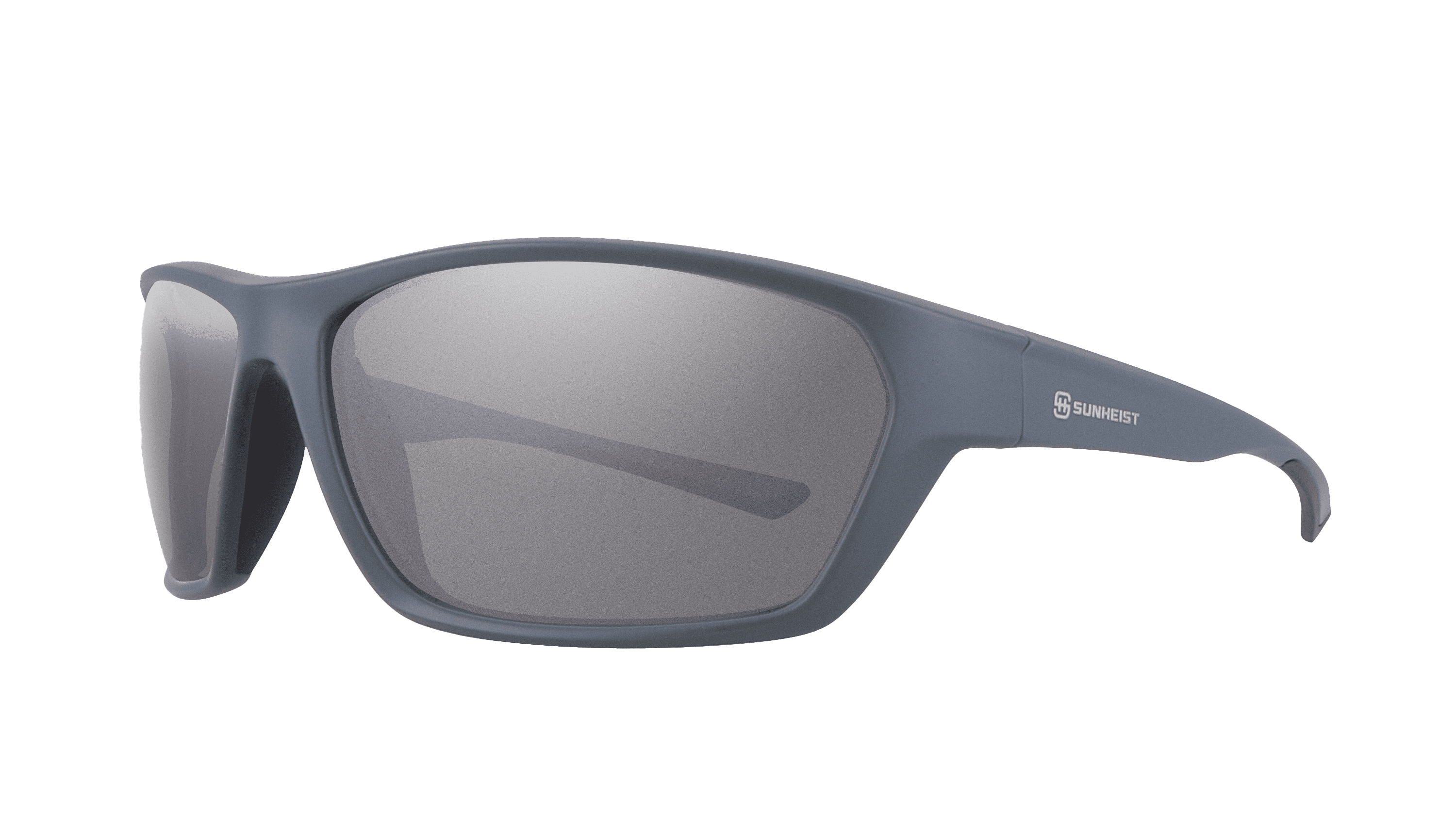 Matte Grey / Smoke with Light Mirror