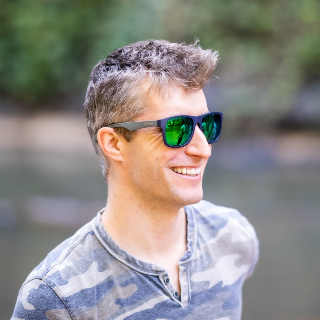 Winter sun protection sunglasses - SunHeist sunglasses with UV400 protection - adventure sunglasses