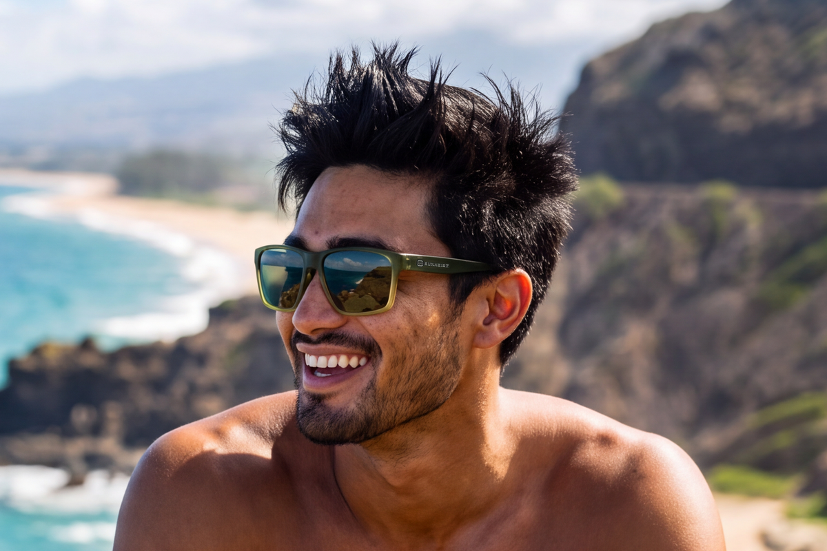glasses shape for face shape | SunHeist adventure sunglasses