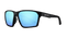 Matte Black / Smoke + Icy Blue Mirror HD Polarized