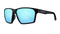 Matte Black / Smoke + Icy Blue Mirror HD Polarized