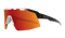 Gloss Black & Crystal / Smoke + Red Mirror + Anti-Fog