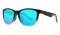 Matte Black & Crystal / Smoke + Icy Blue Mirror Polarized