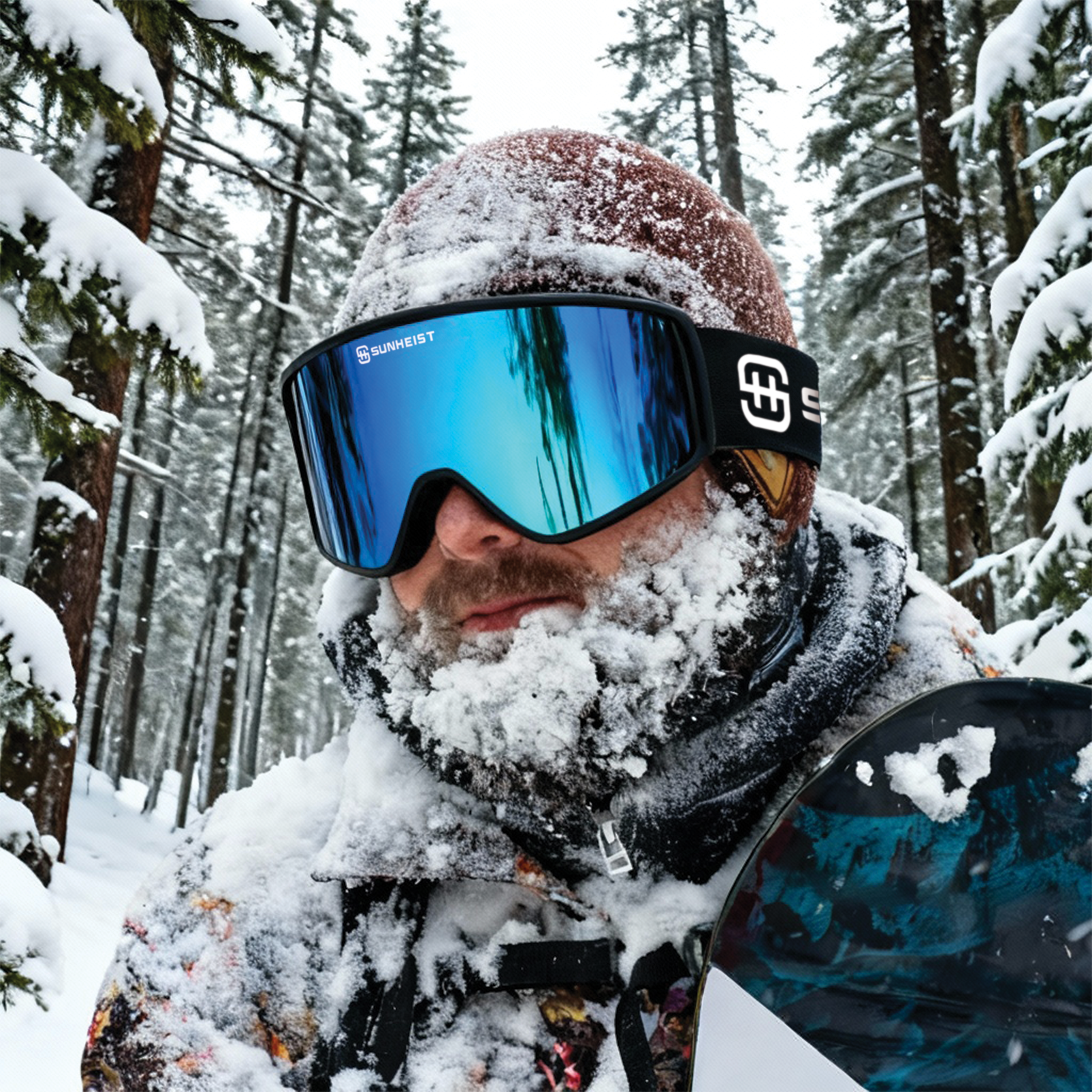 benetek snow goggles Evergreen | Adventure Ski/Snowboard Goggle