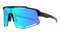 Matte Black/Smoke + Icy Blue Mirror HD Polarized