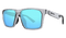 Gloss Crystal Gray/Smoke + Icy Blue Mirror Polarized