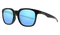 Matte Black / Smoke + Icy Blue Mirror Polarized