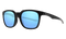 Matte Black / Smoke + Icy Blue Mirror Polarized